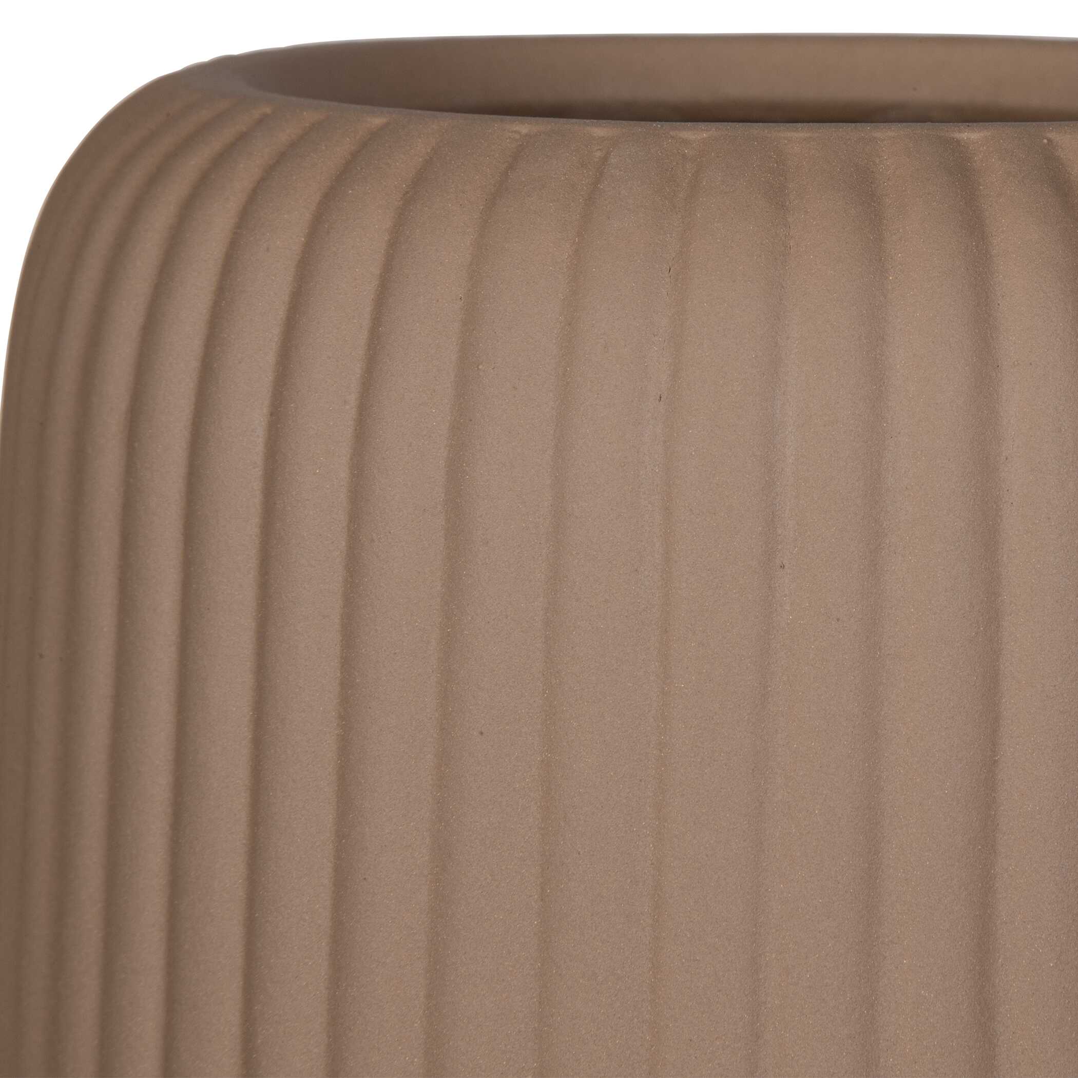 Ridge Indoor-Outdoor Vases, S/2