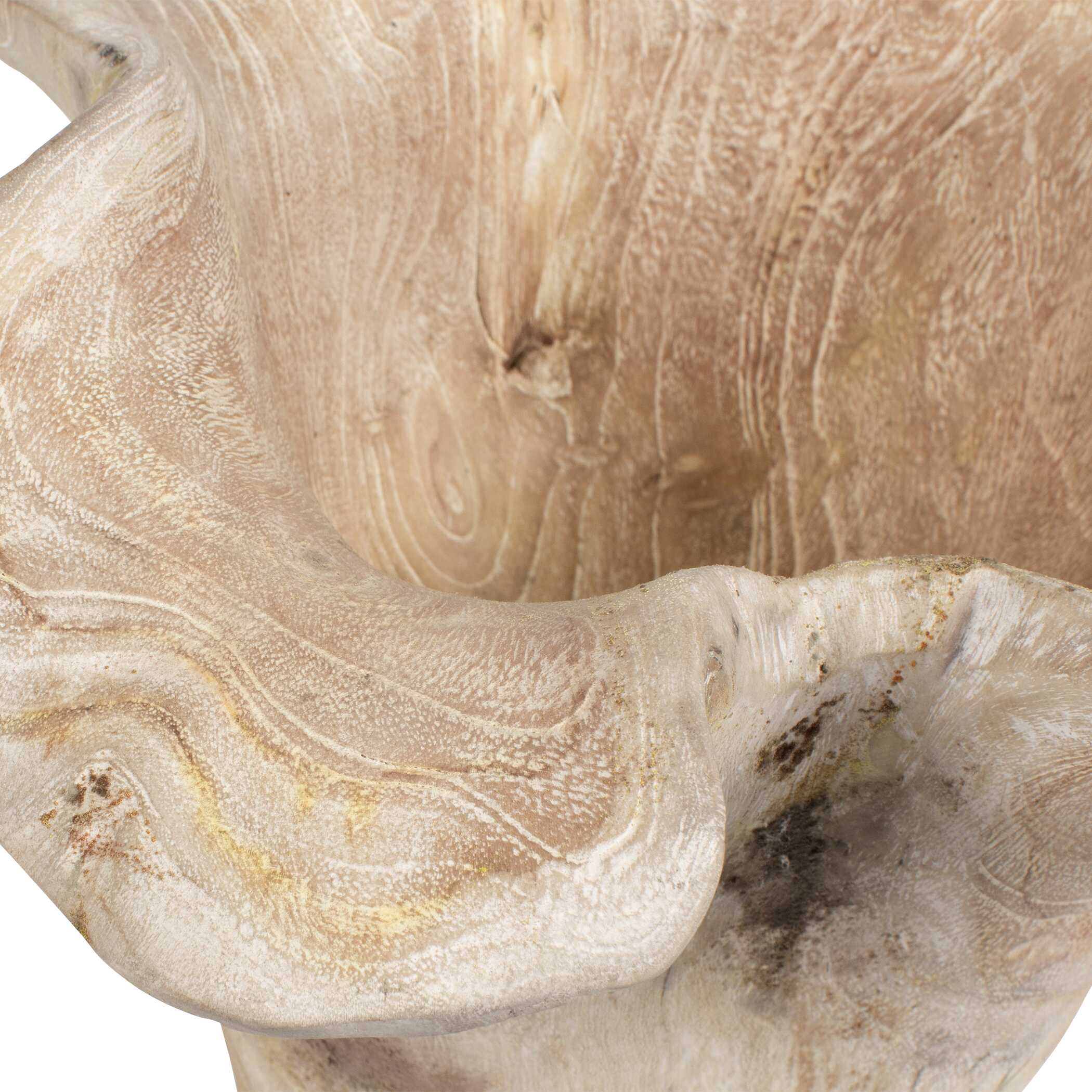 Teak Flow Indoor-Outdoor Bowl