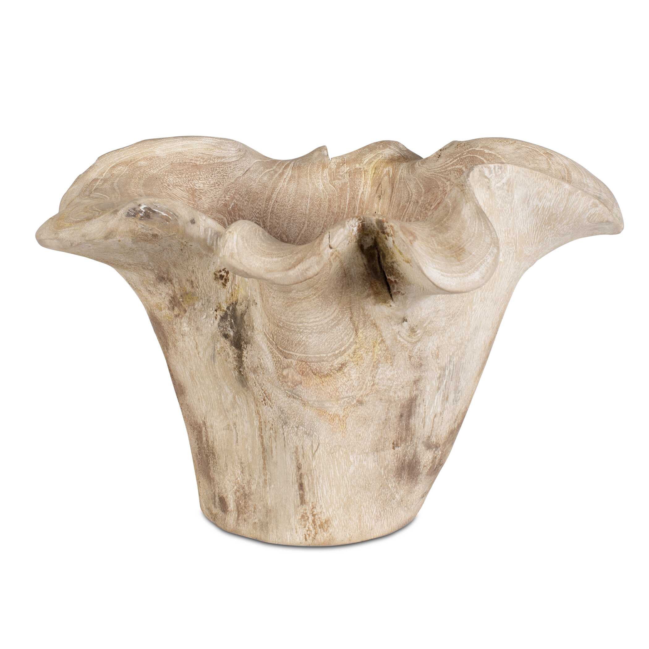 Teak Flow Indoor-Outdoor Bowl