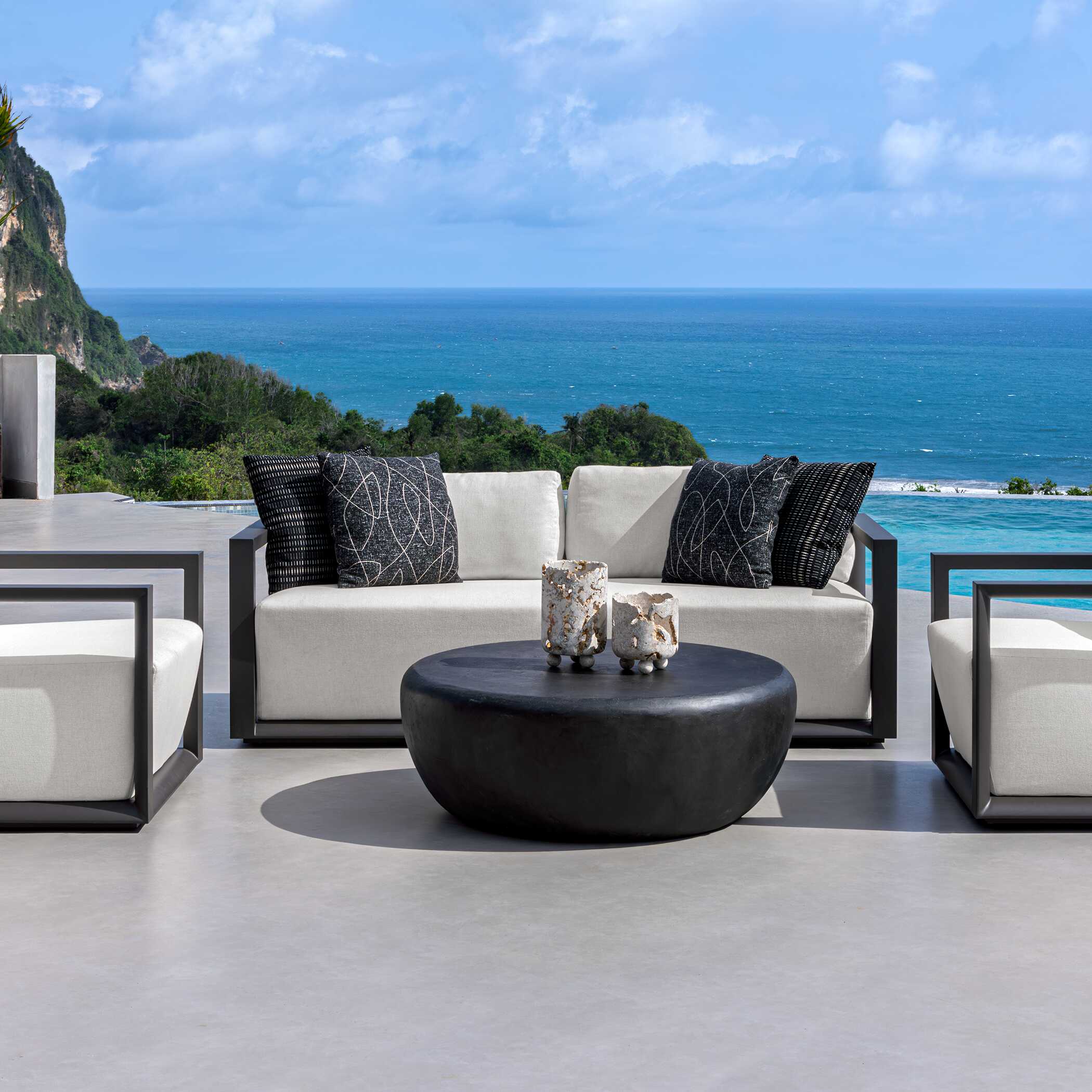 Esti Onyx Outdoor Pillow