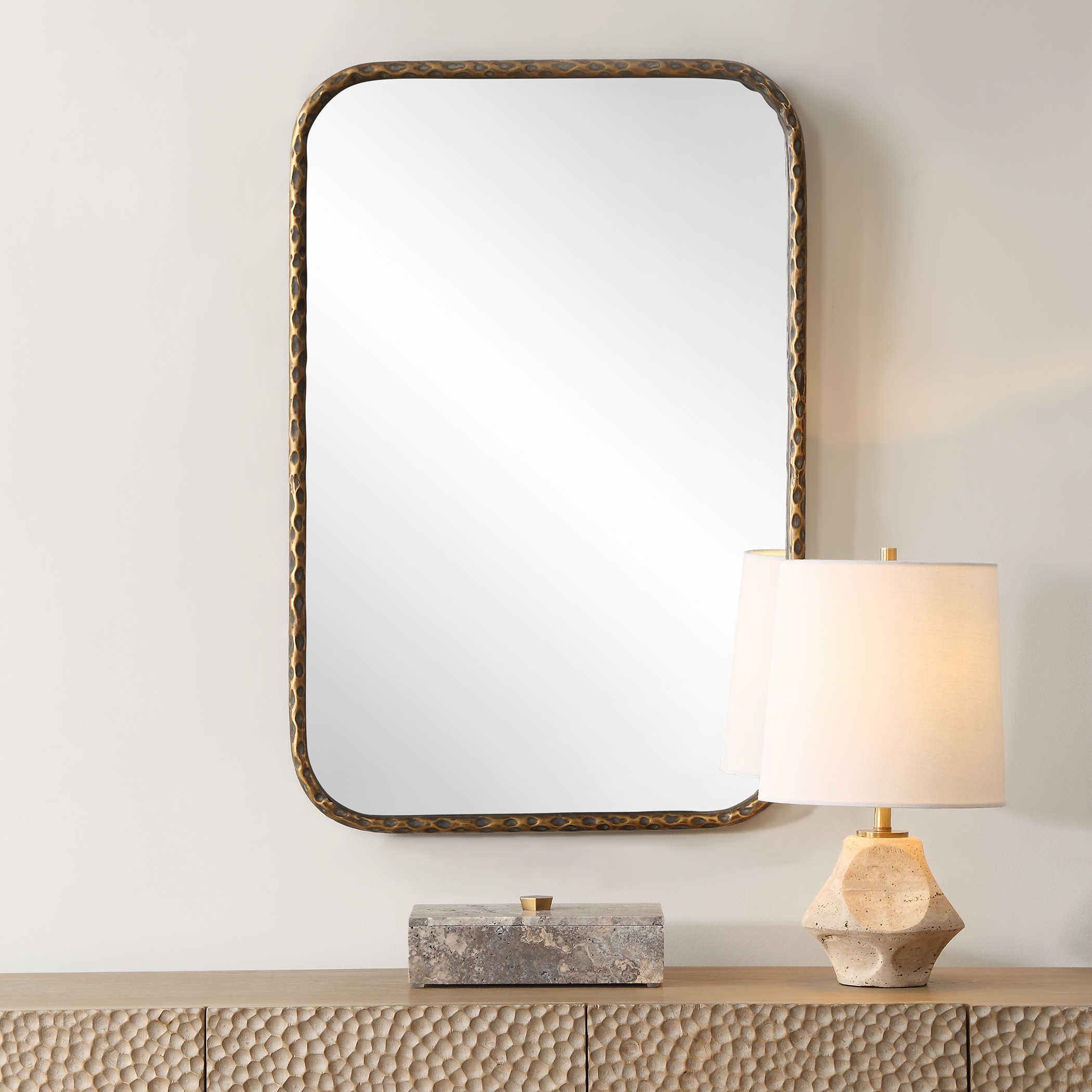 A Little Knotty Vanity Mirror