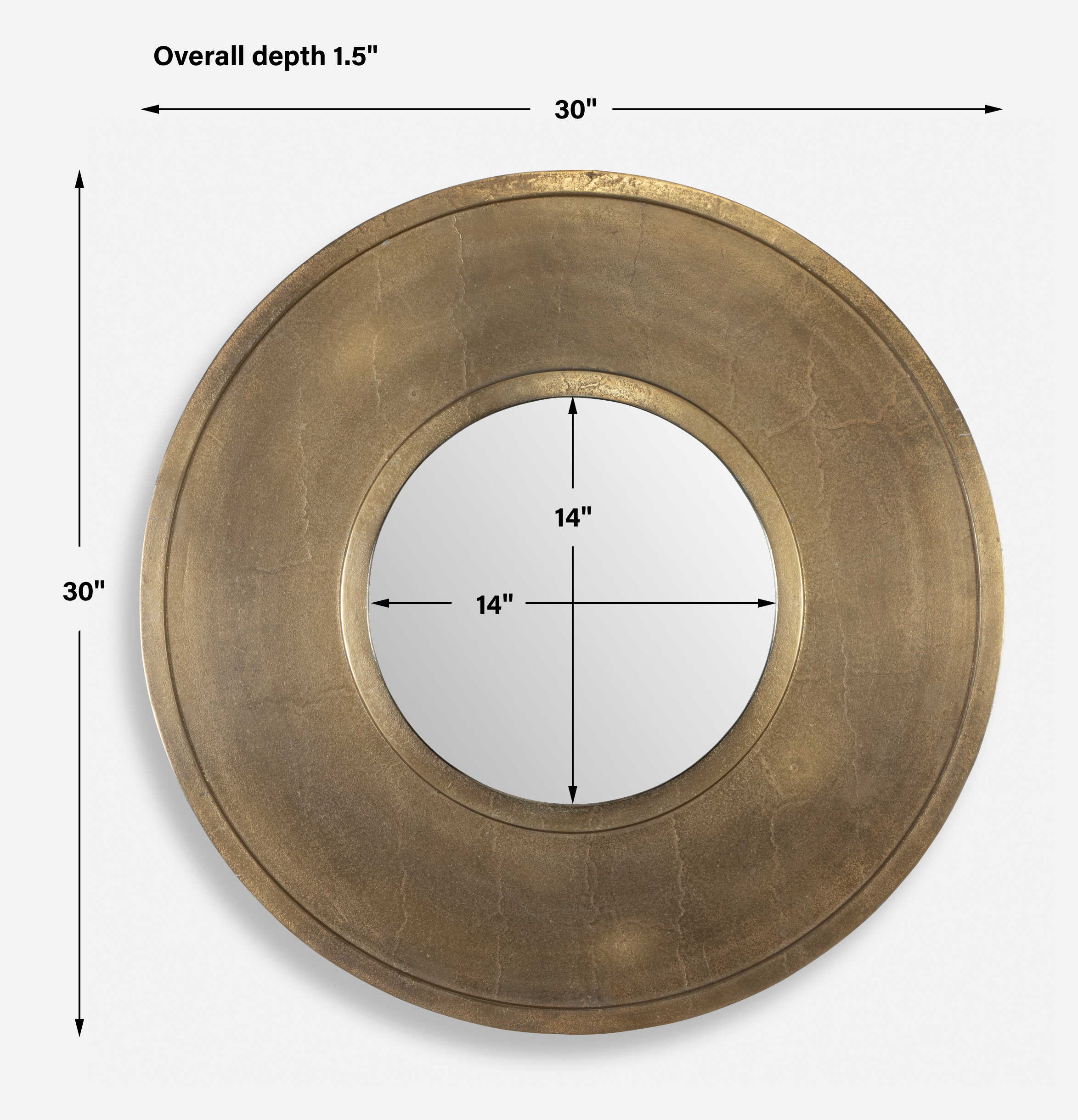 Axel Round Mirror