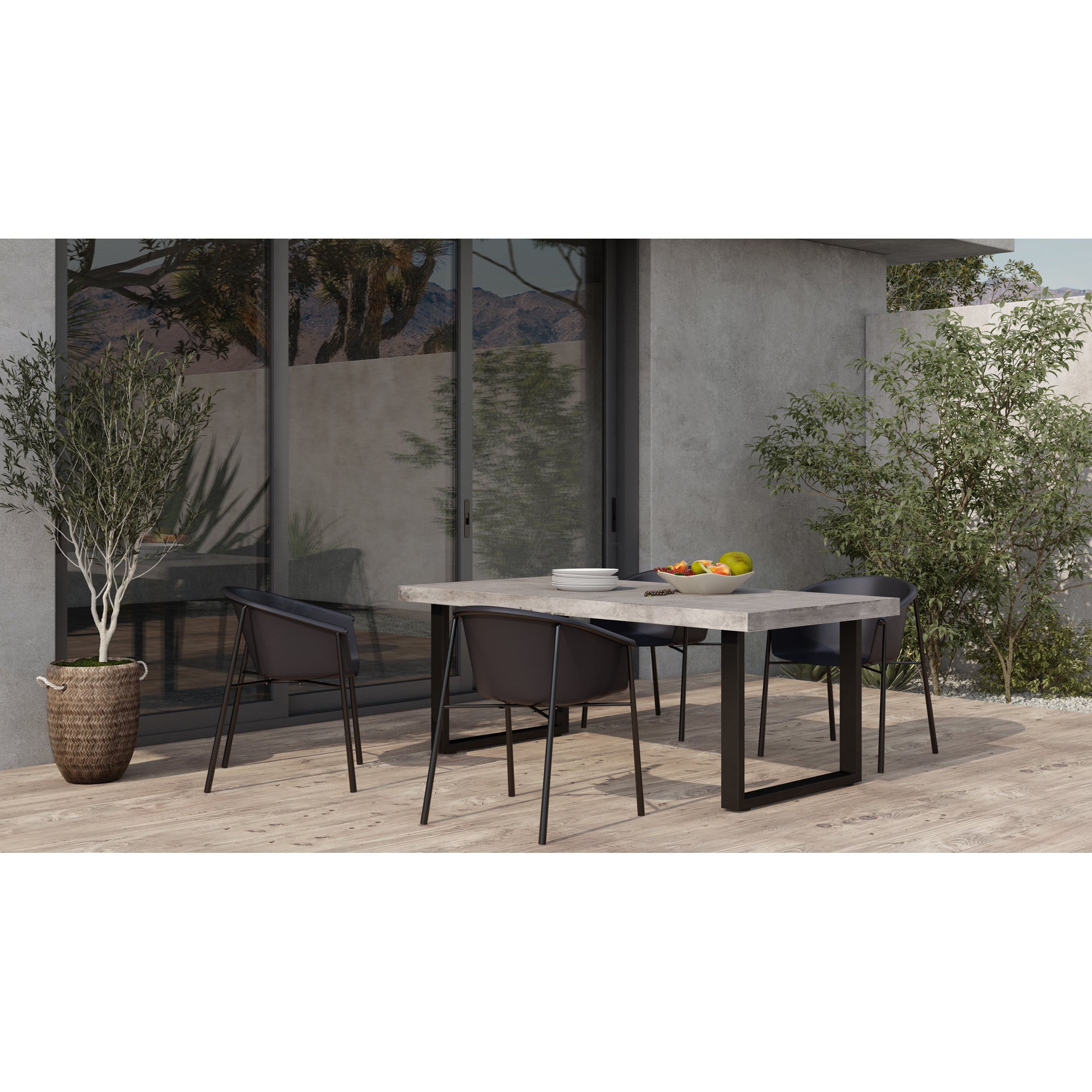 Jedrik Outdoor Dining Table Large