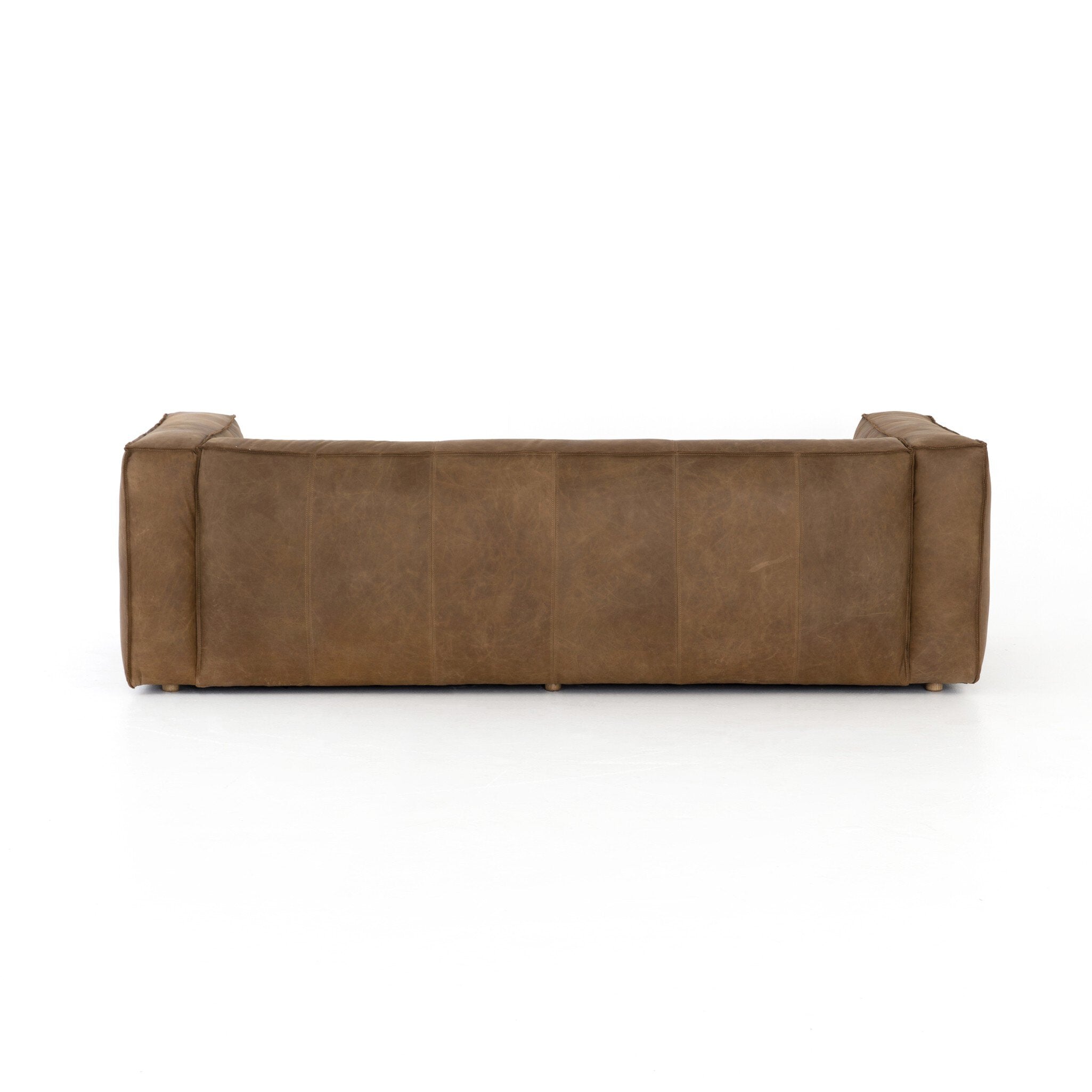 Nolita Reverse Stitch Sofa - Natural Washed Sand