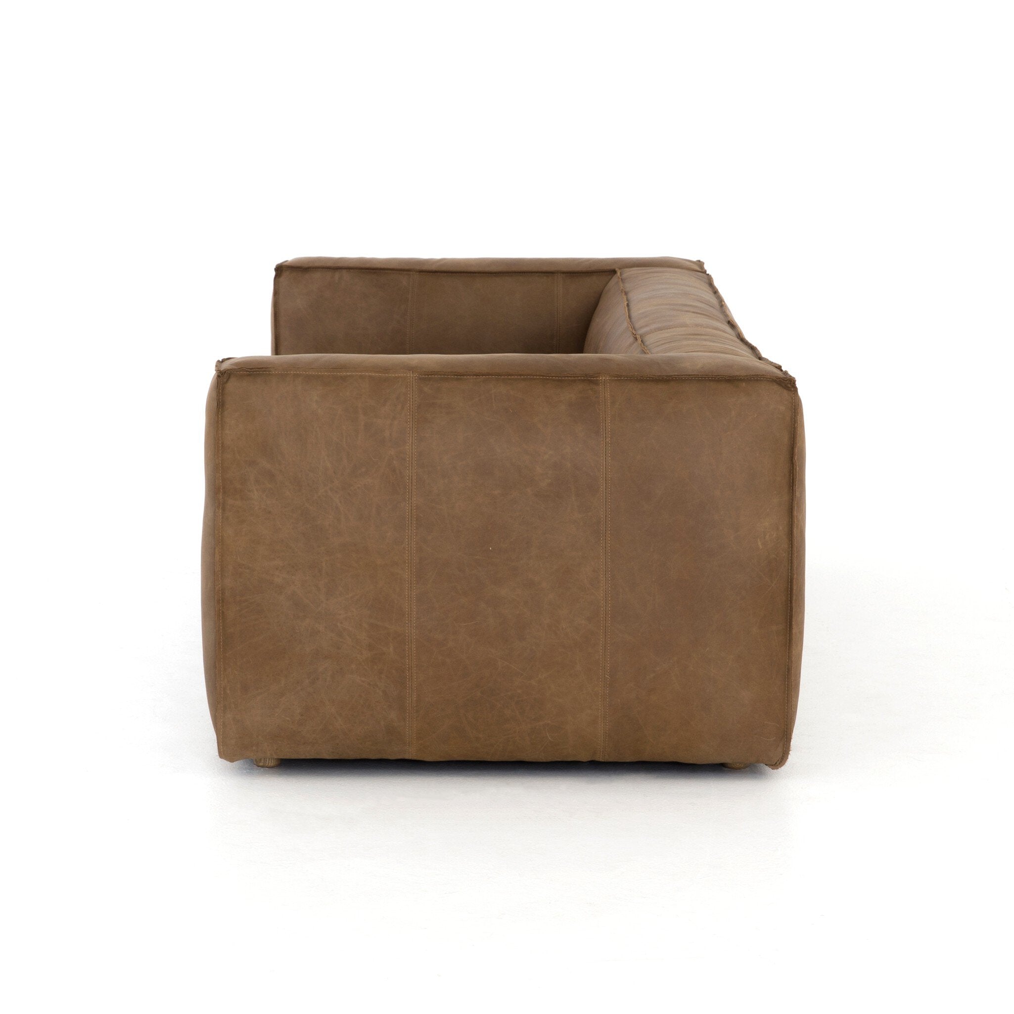 Nolita Reverse Stitch Sofa - Natural Washed Sand