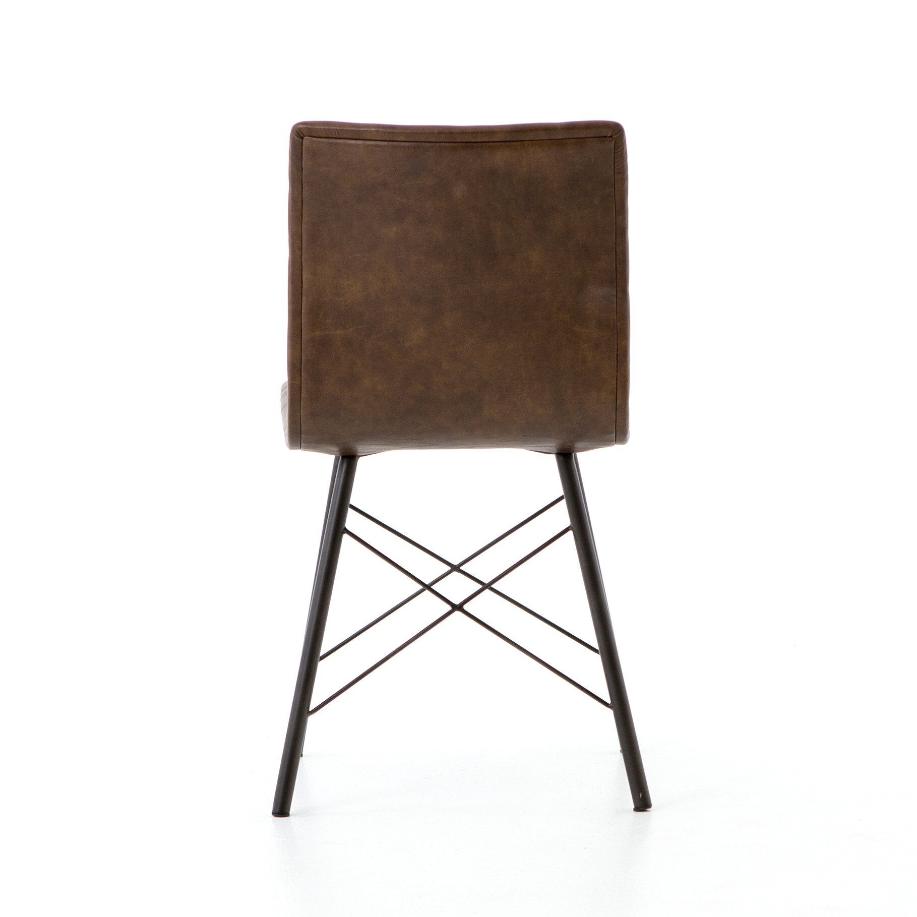 Diaw Dining Chair - Distressed Brown