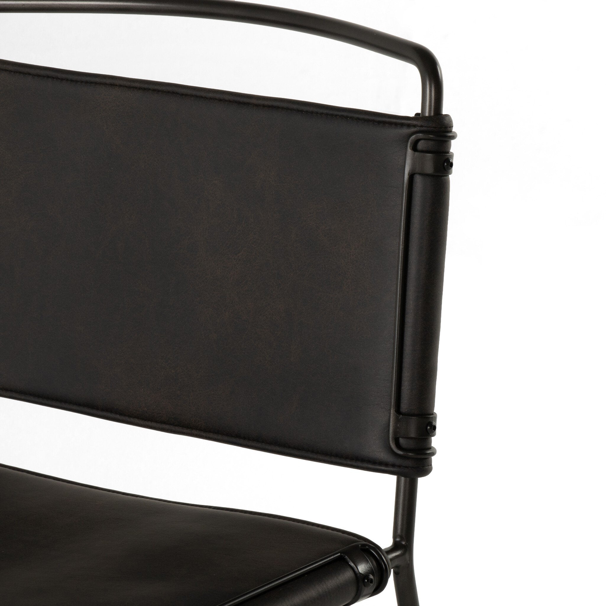 Wharton Dining Chair - Distressed Black