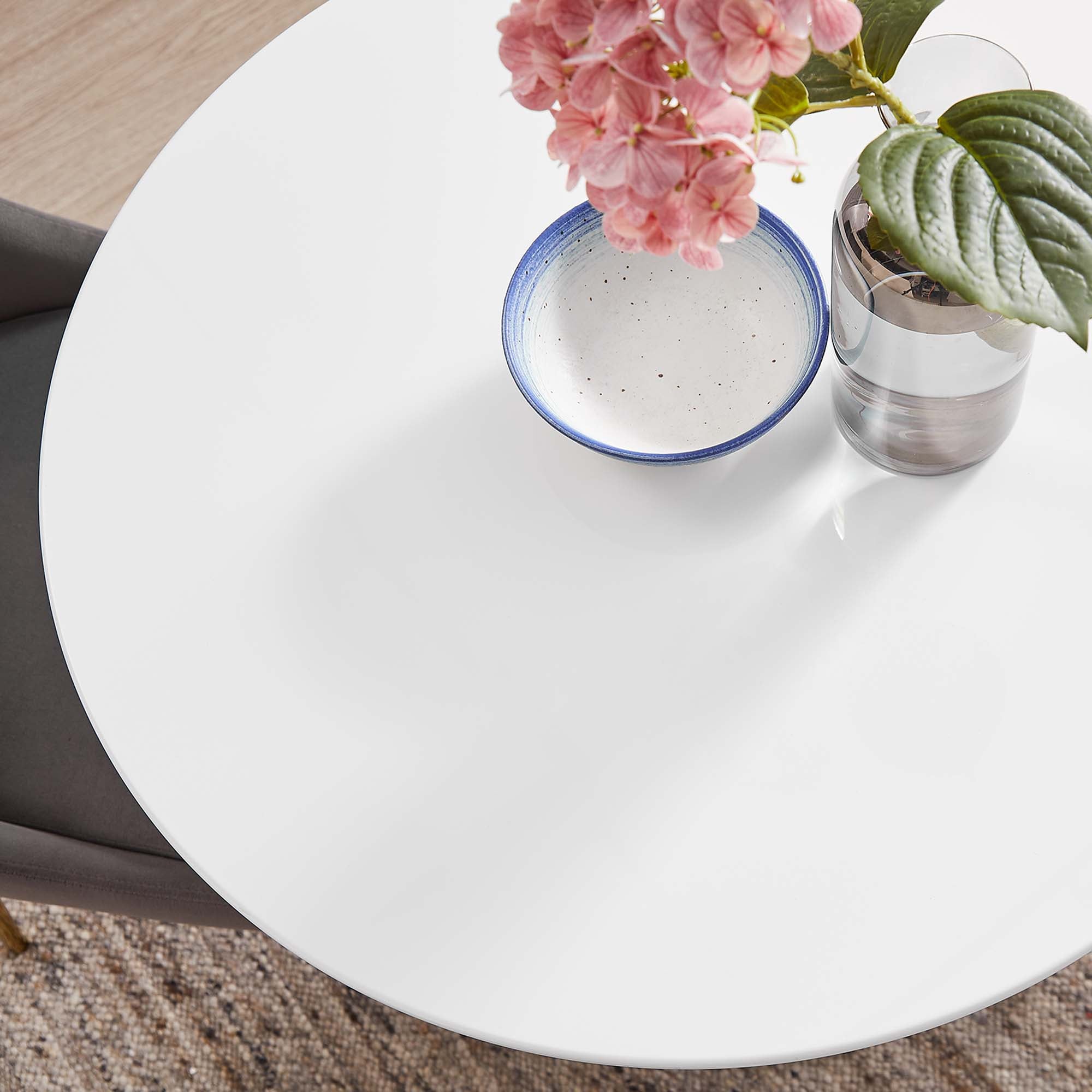 Lippa Round Wood Dining Table