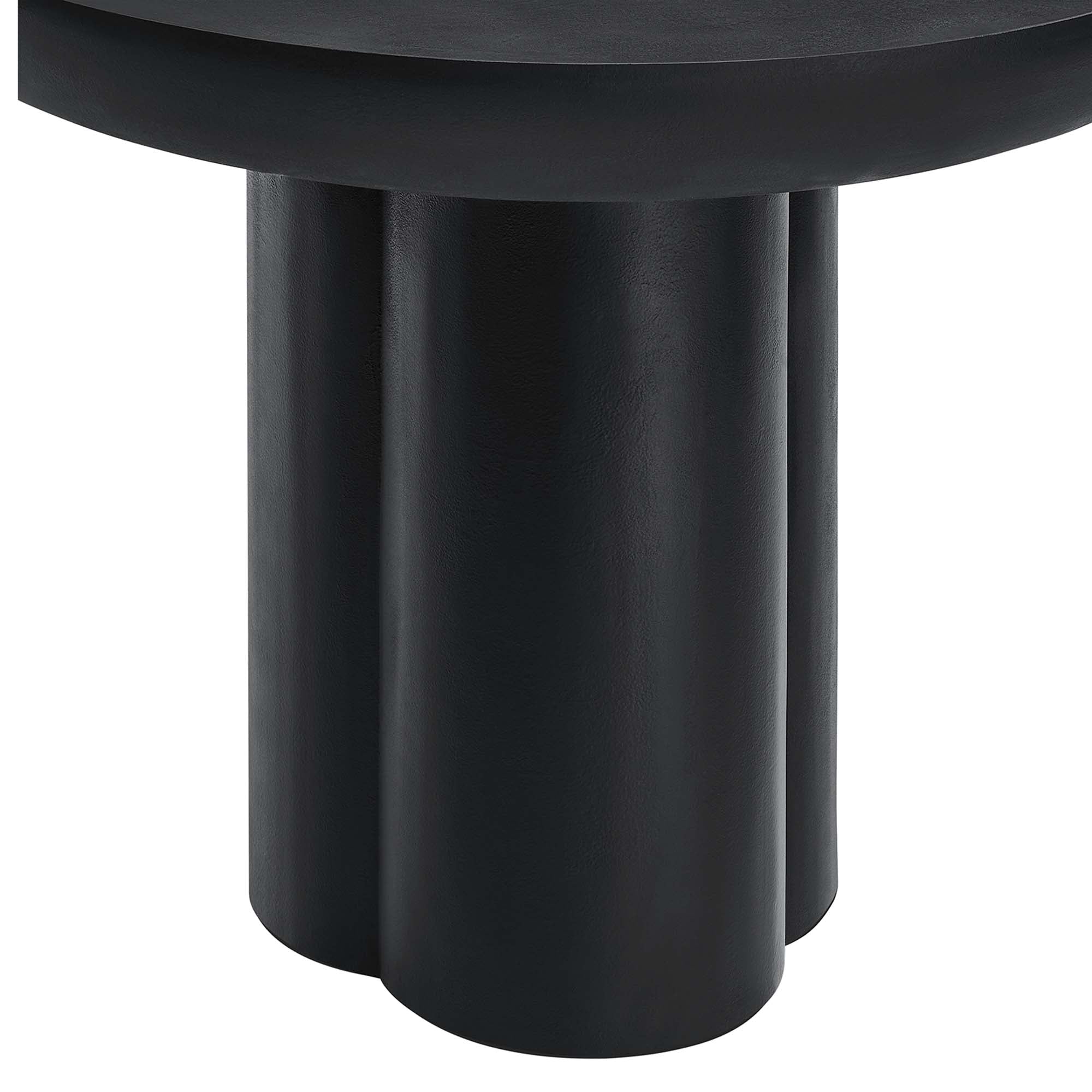Caspian Round Concrete Dining Table