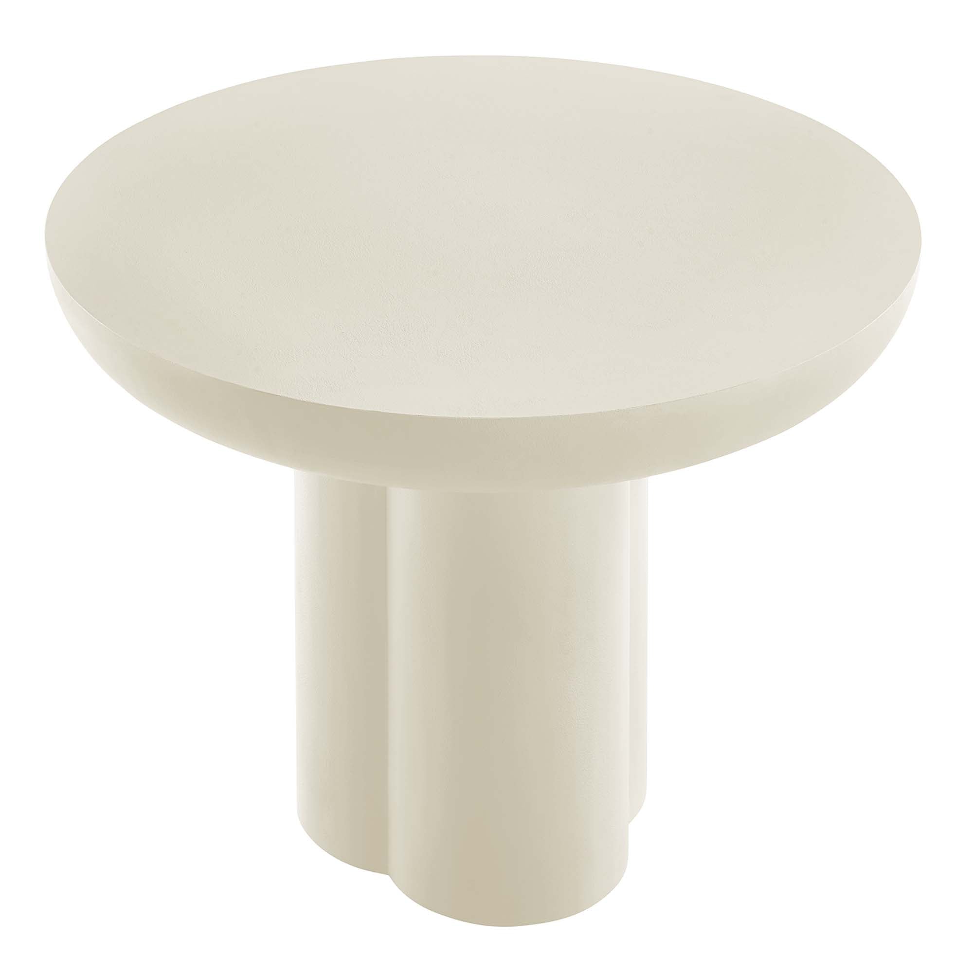 Caspian Round Concrete Dining Table