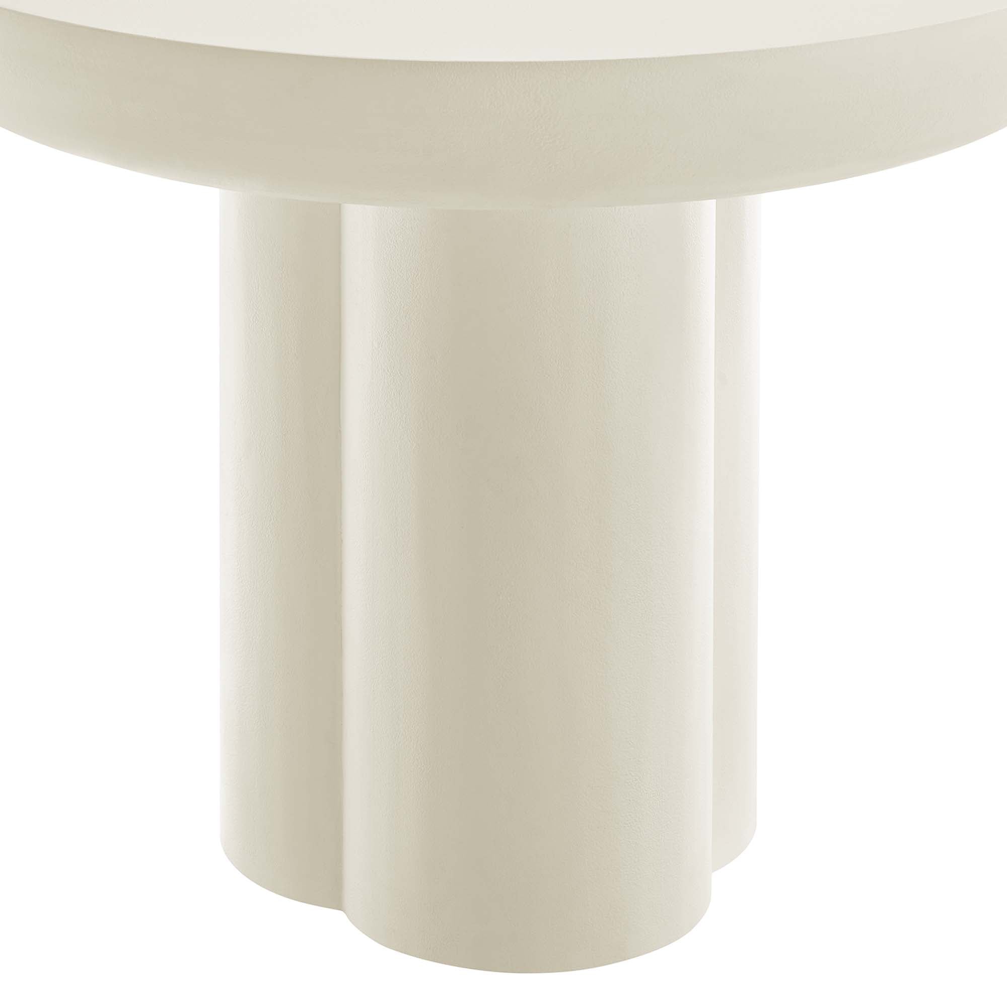 Caspian Round Concrete Dining Table