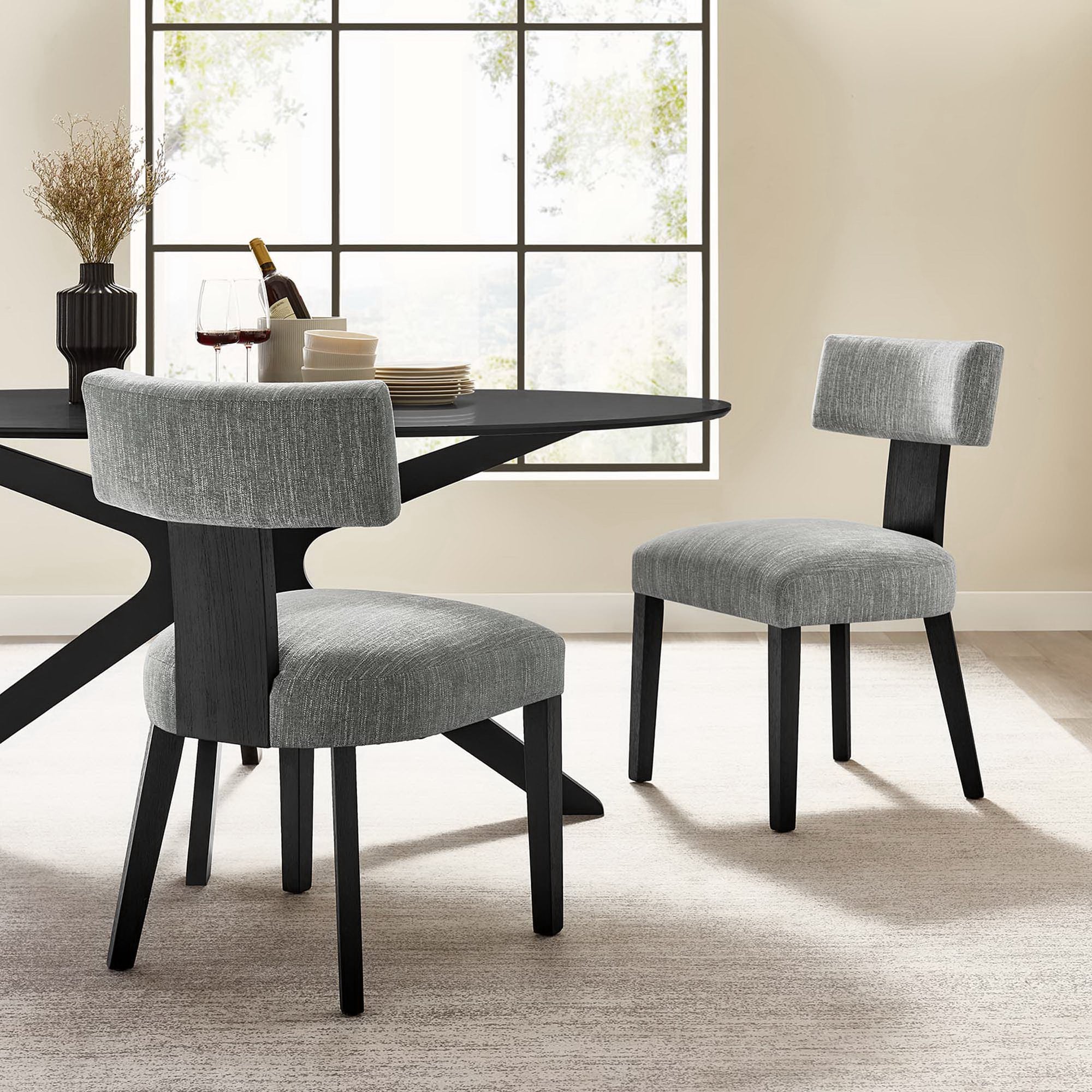 Nalani Fabric Upholstered Dining Chairs