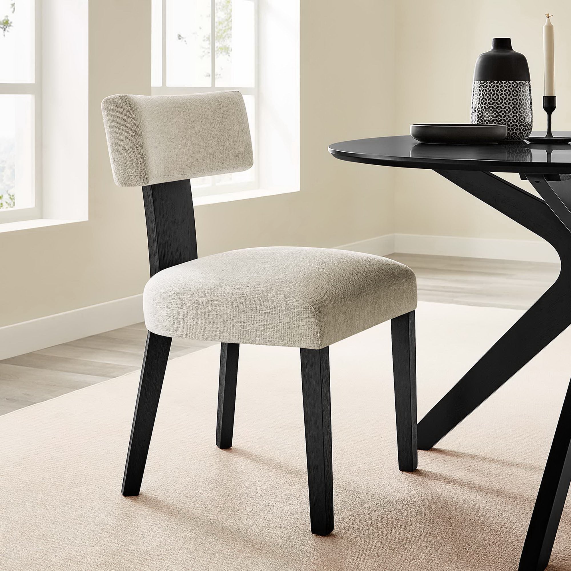 Nalani Fabric Upholstered Dining Chairs