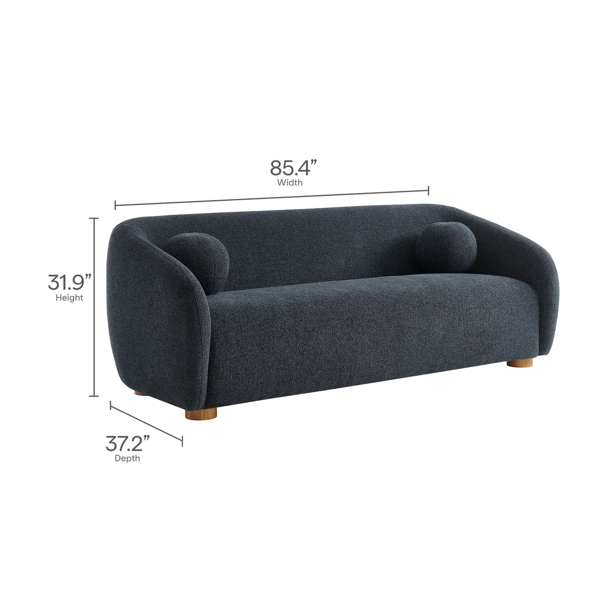 Holland Chenille Fabric Sofa