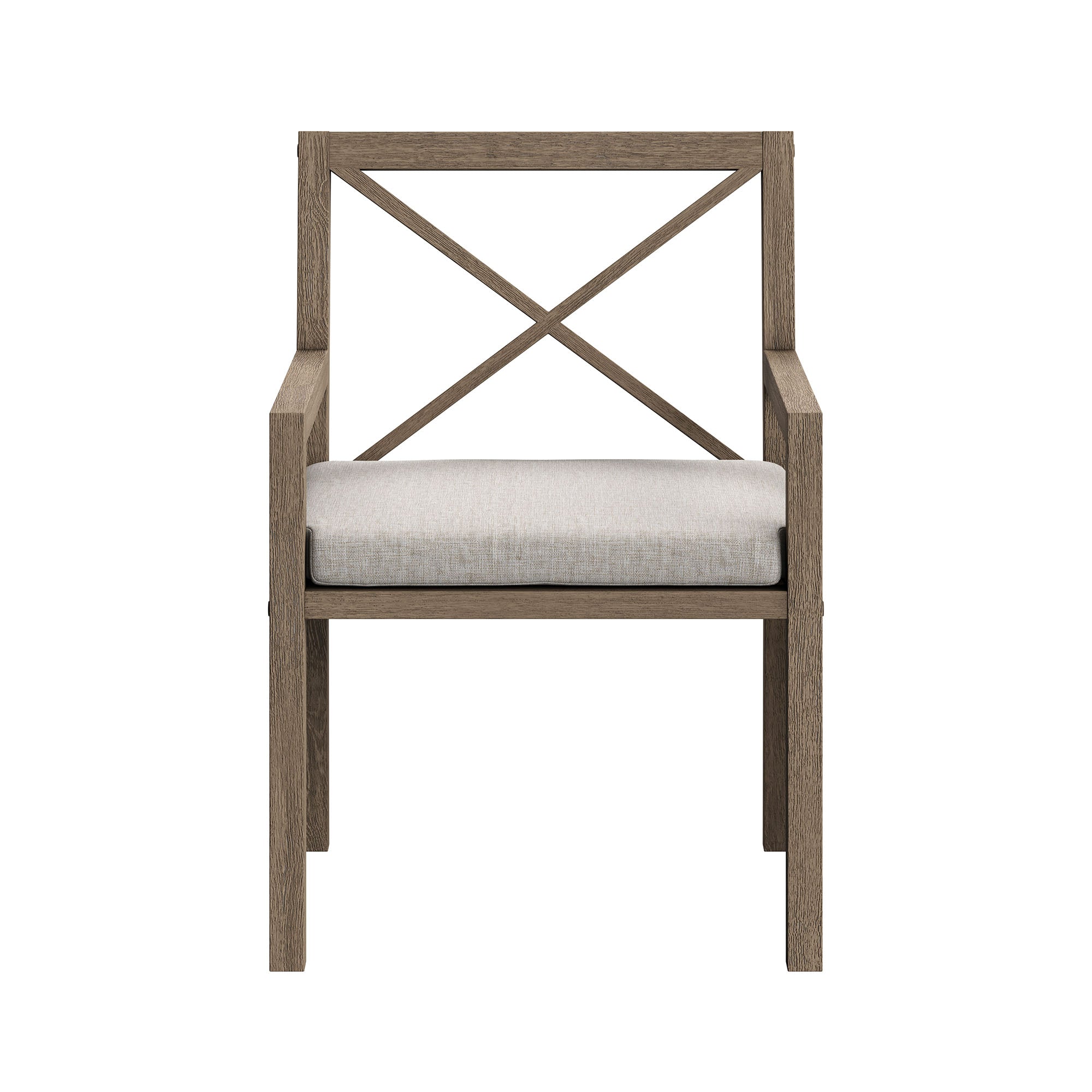 Northlake Outdoor Patio Teak Dining Armchair
