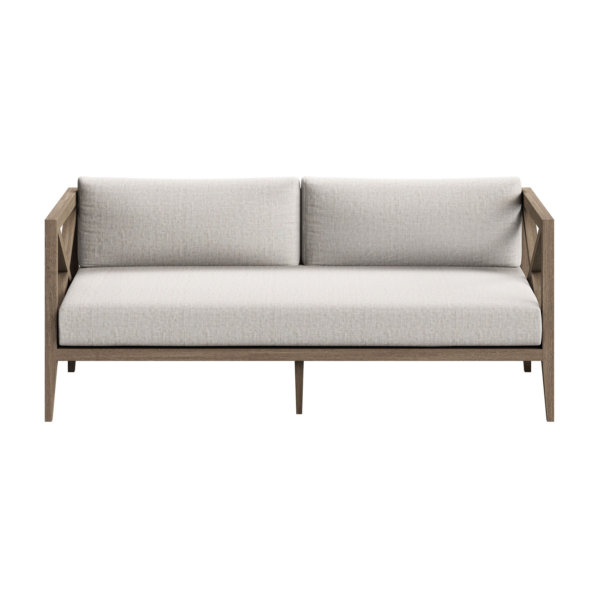Northlake Outdoor Patio Teak Loveseat
