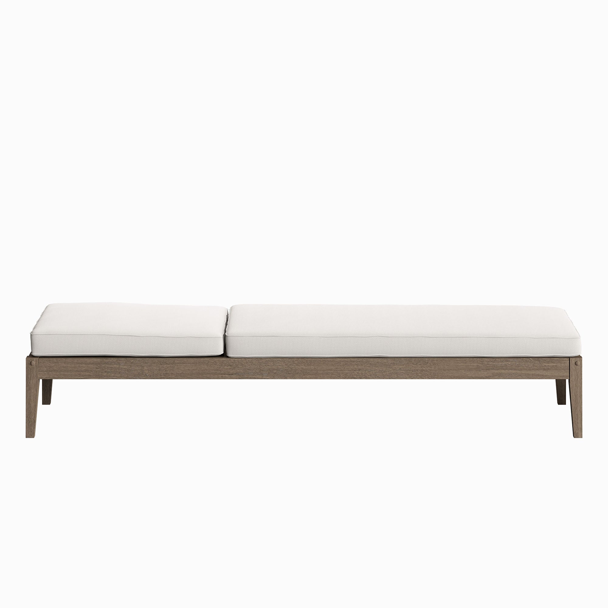 Northlake Outdoor Patio Teak Chaise Lounge