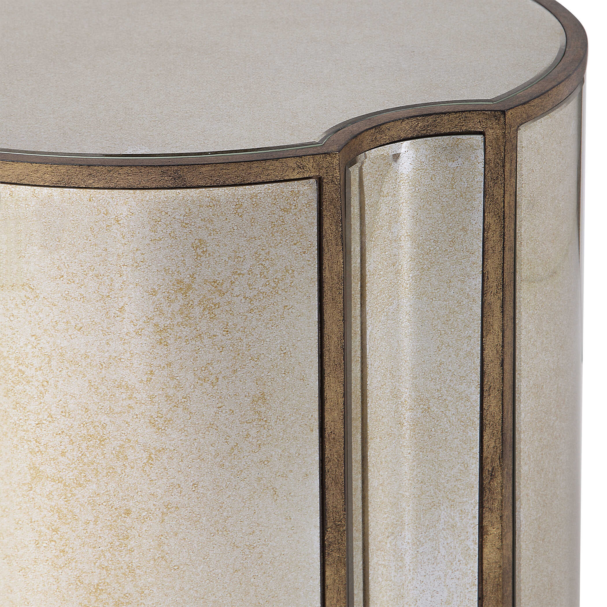 Harlow Mirrored Accent Table