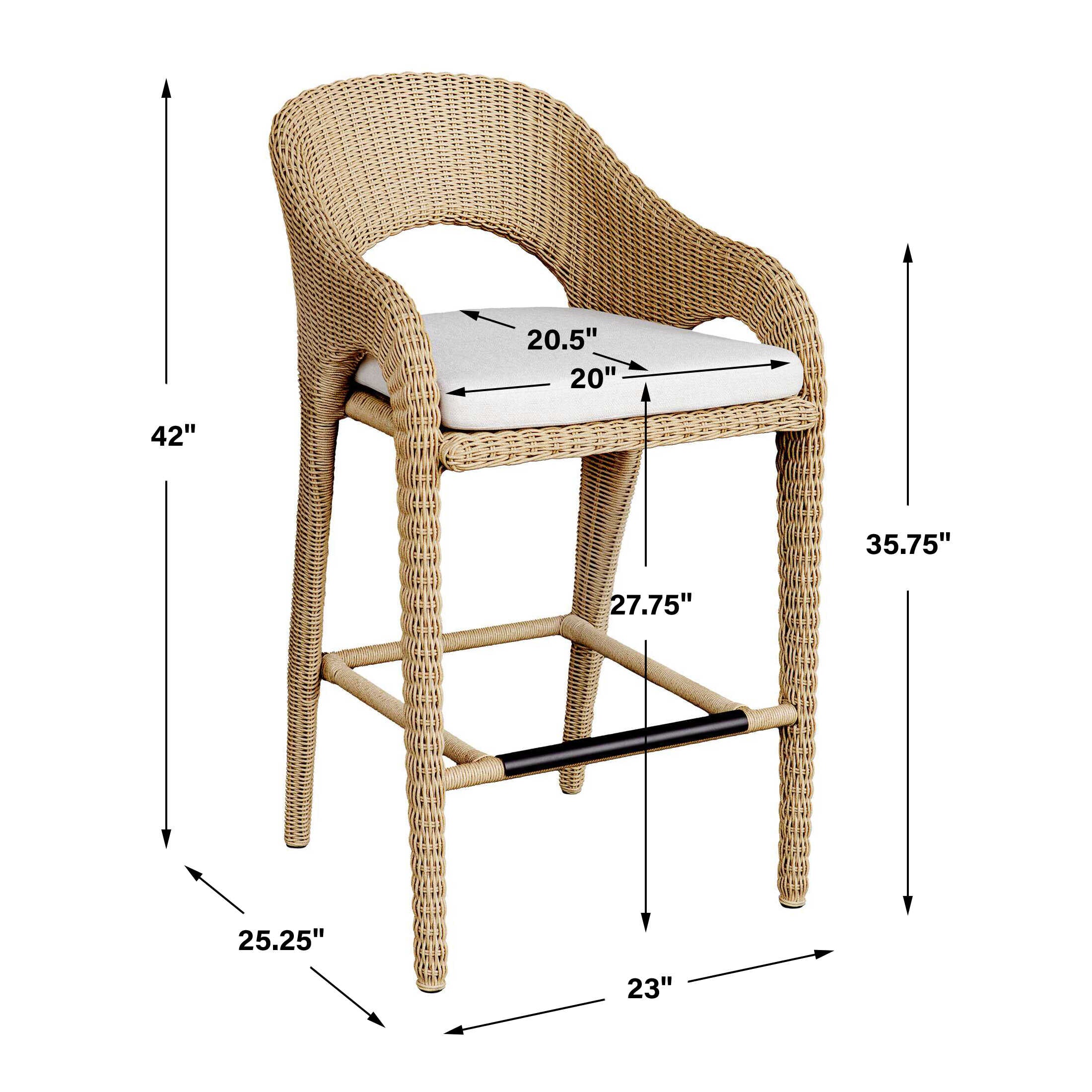 Kavali Outdoor Barstool