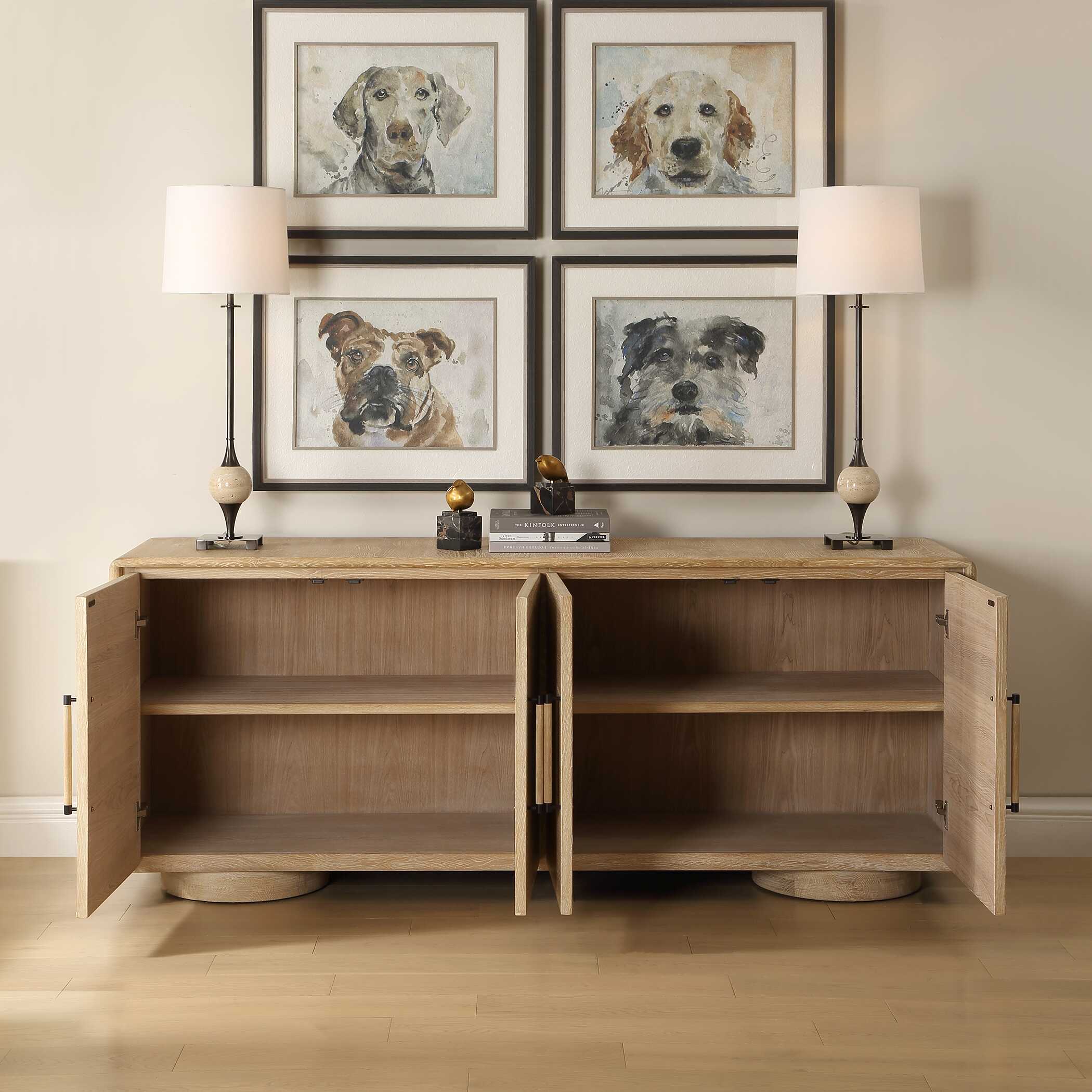 Evanston 4 Door Cabinet
