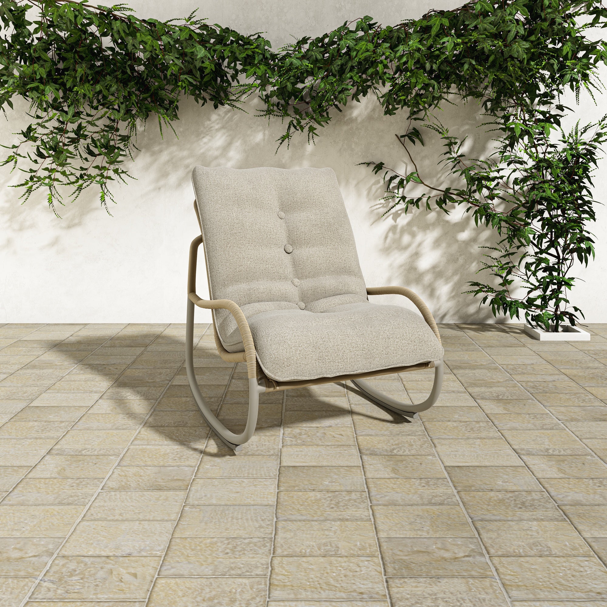 Lyra Outdoor Rocking Chair