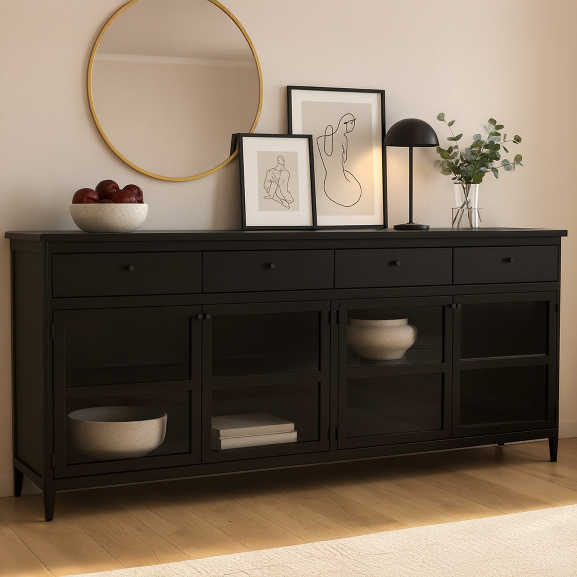 Henry Metal Sideboard