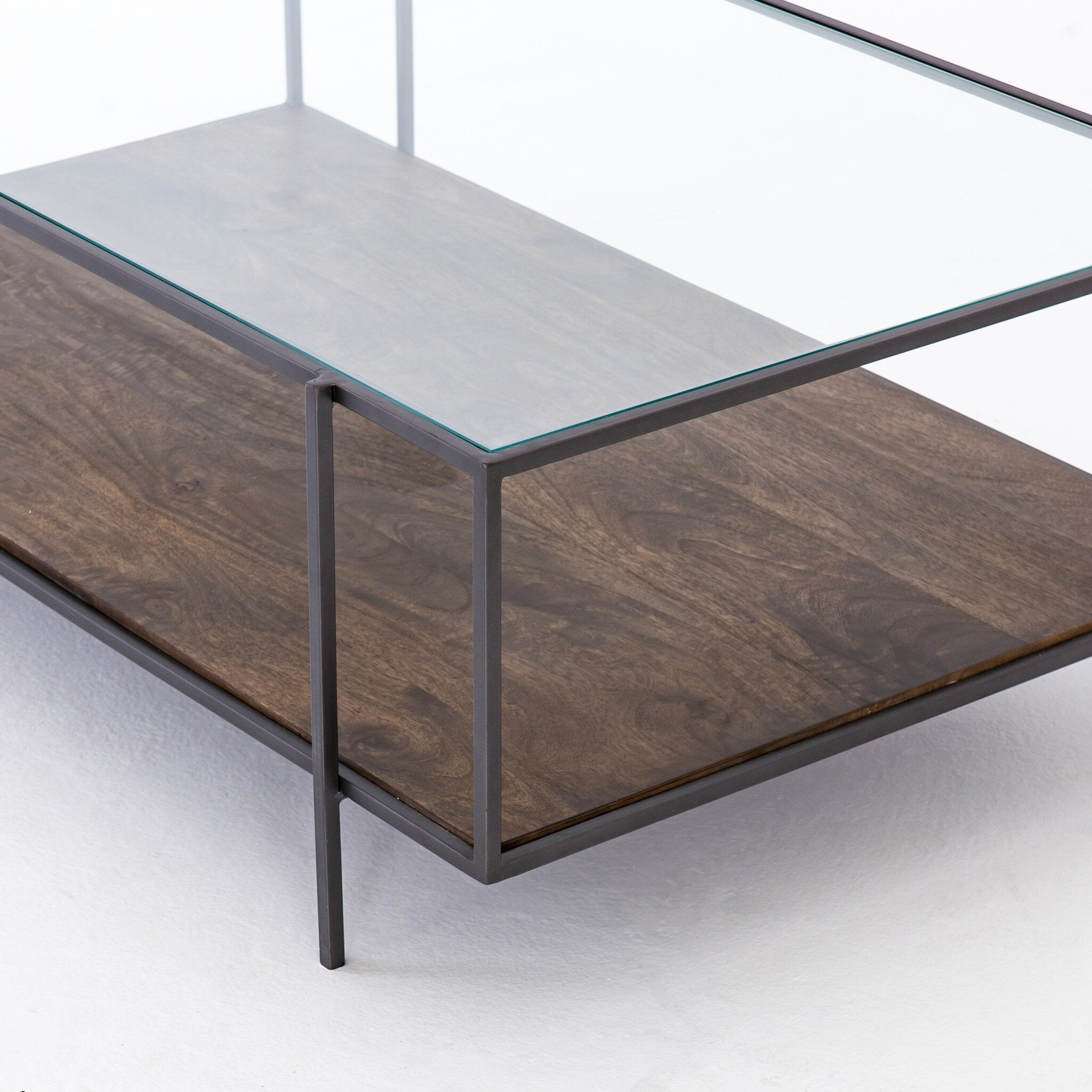 Byron Coffee Table - Dark Iron