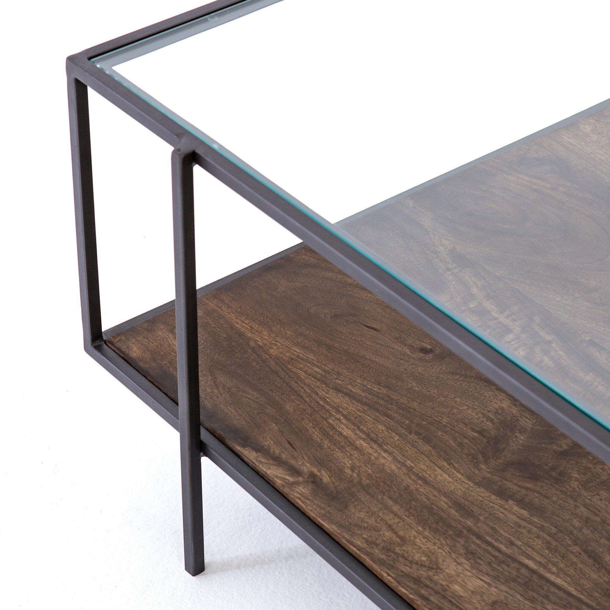 Byron Coffee Table - Dark Iron