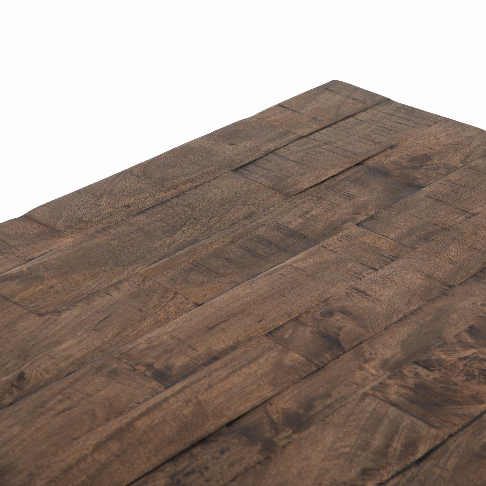 Simien Square Coffee Table - Weathered Hickory