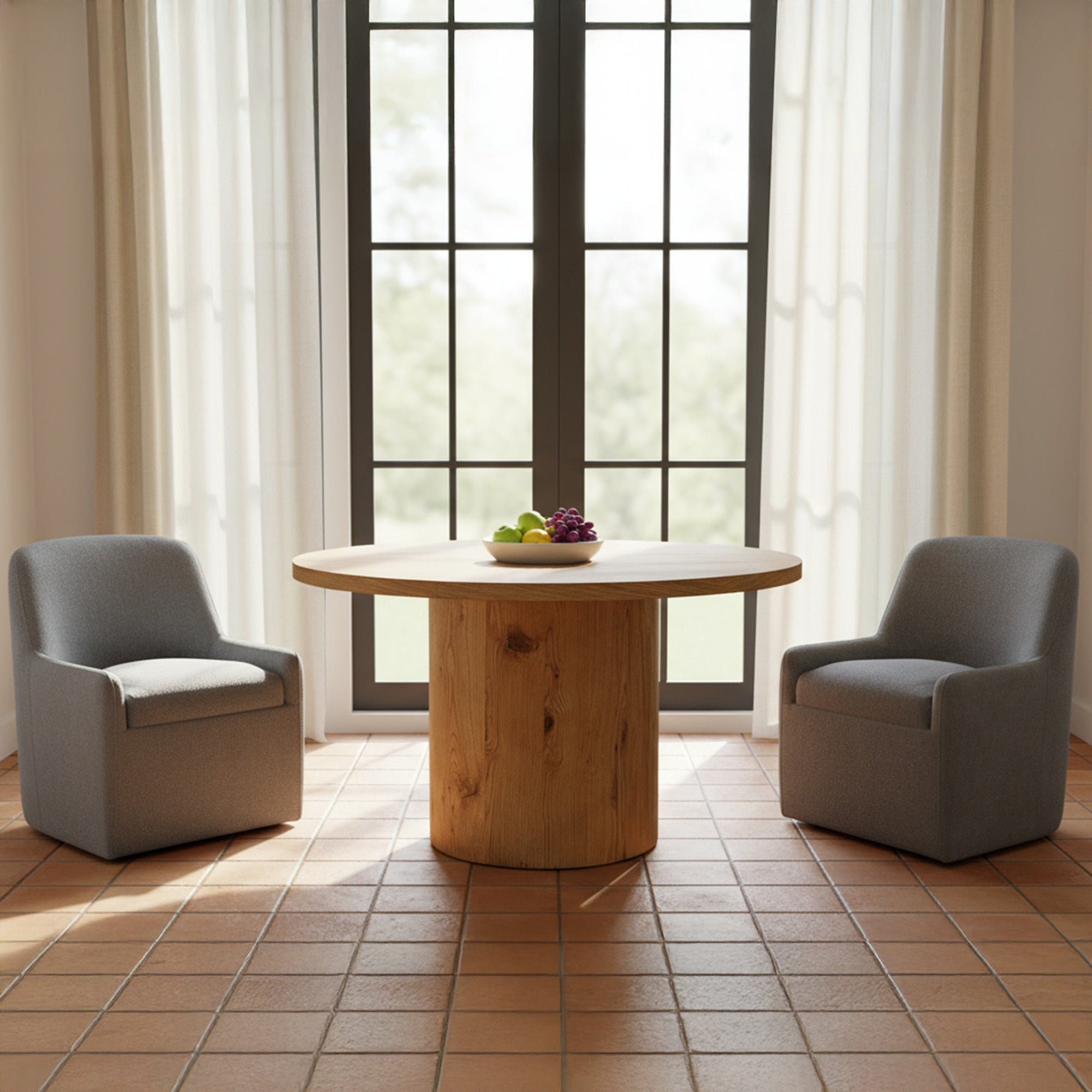 Maisie Rolling Dining Chair