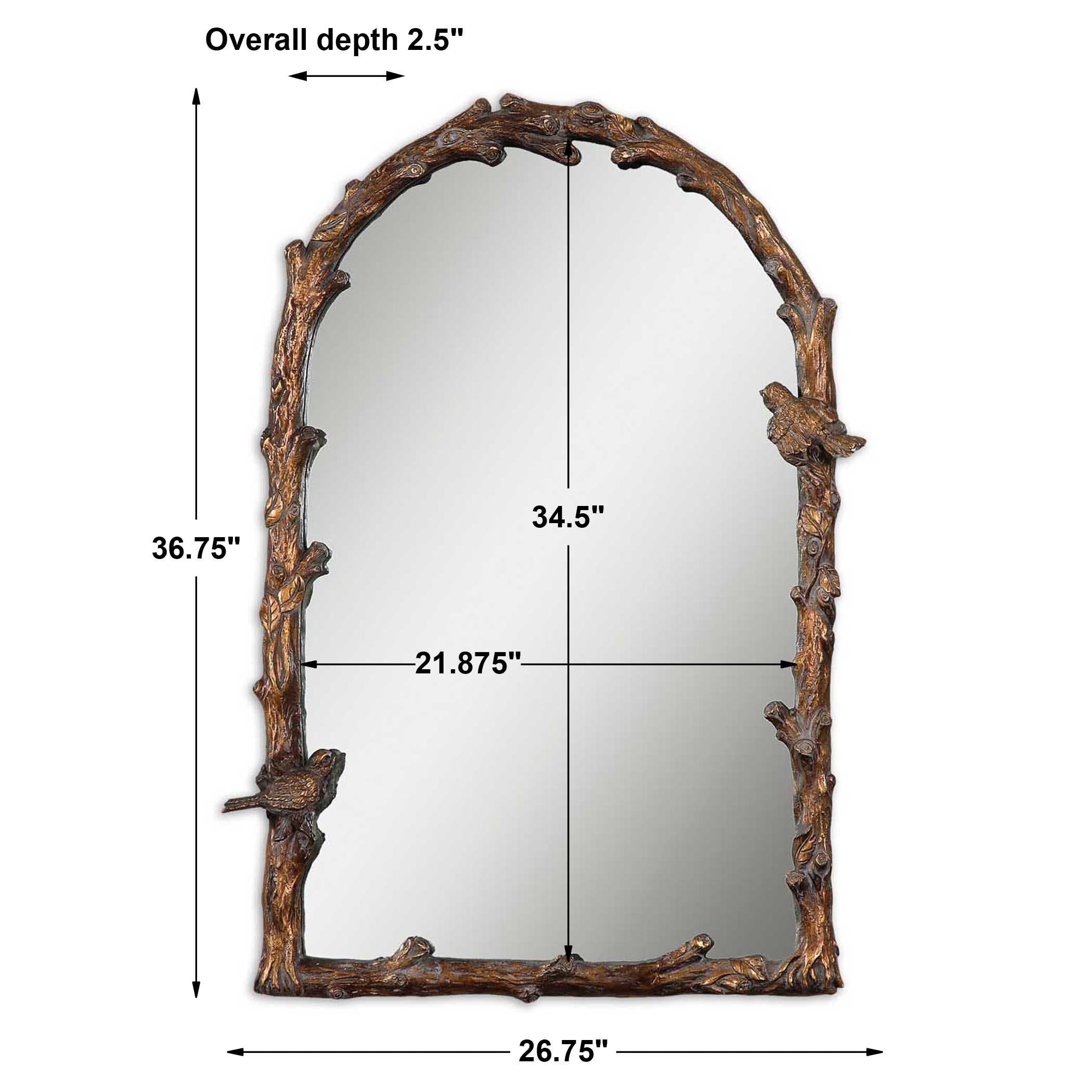 Paza Antique Arch Mirror