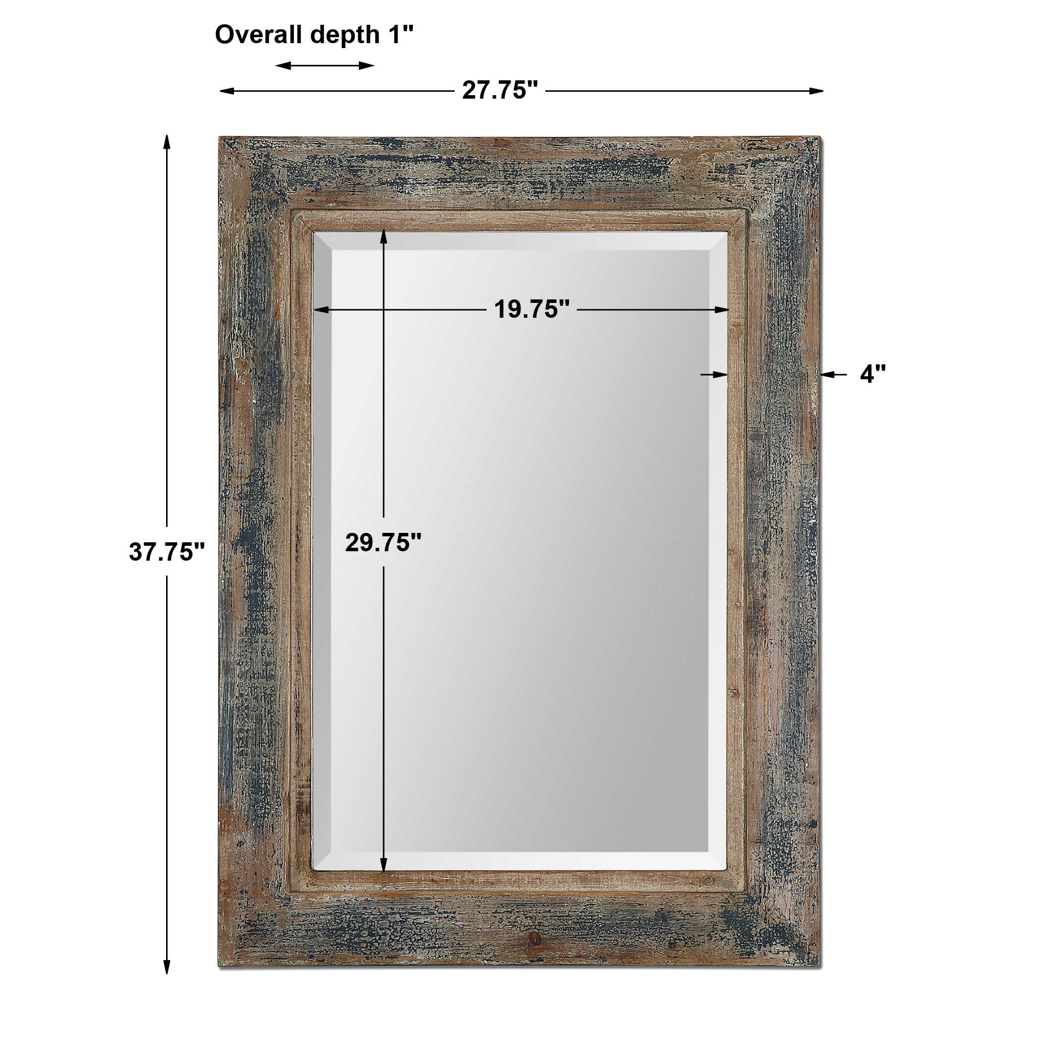 Bozeman Distressed Mirror