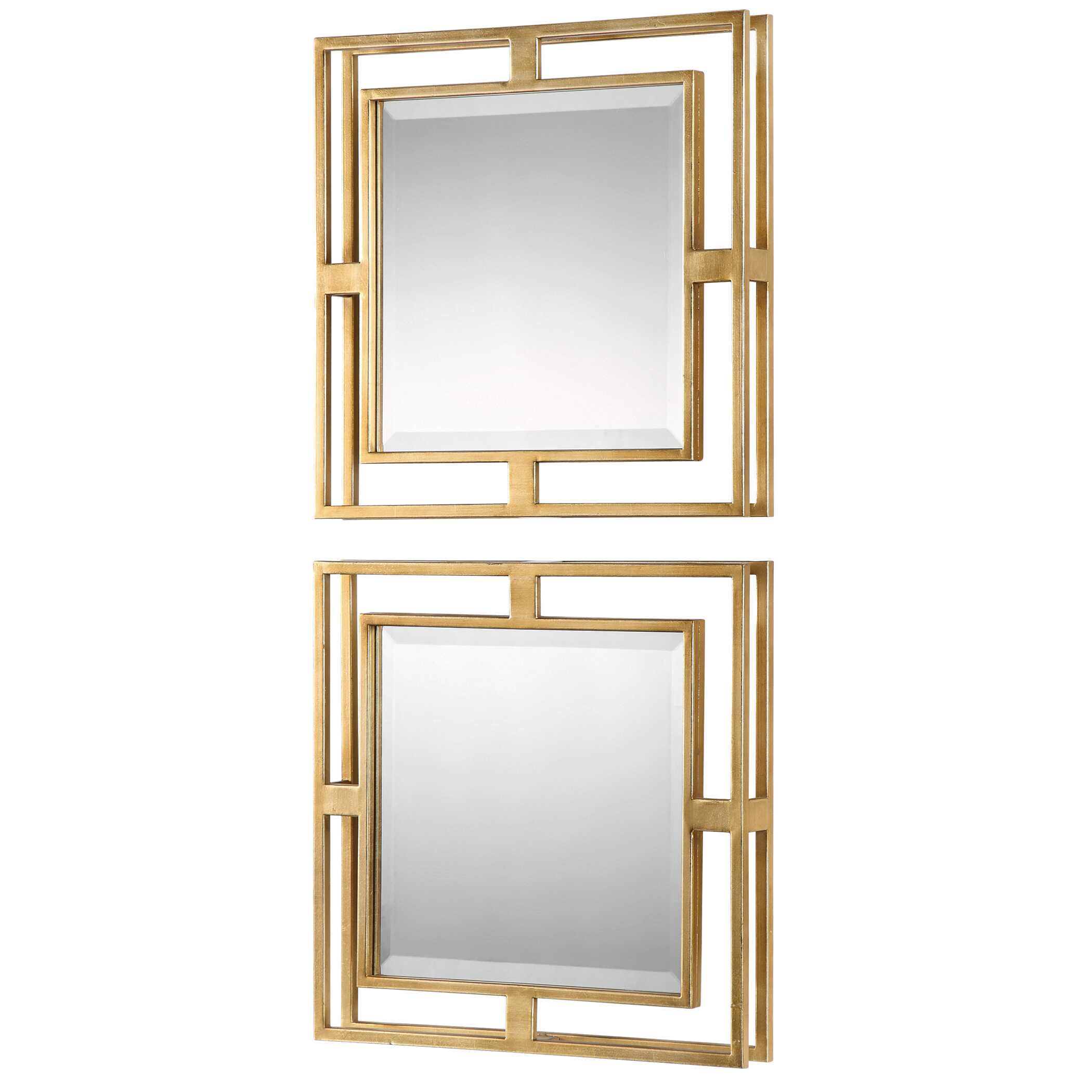 Allick Square Mirrors Set/2
