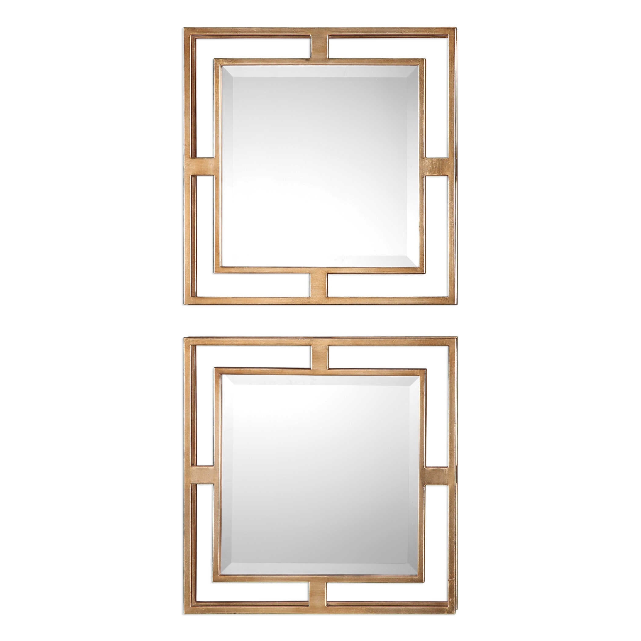 Allick Square Mirrors Set/2