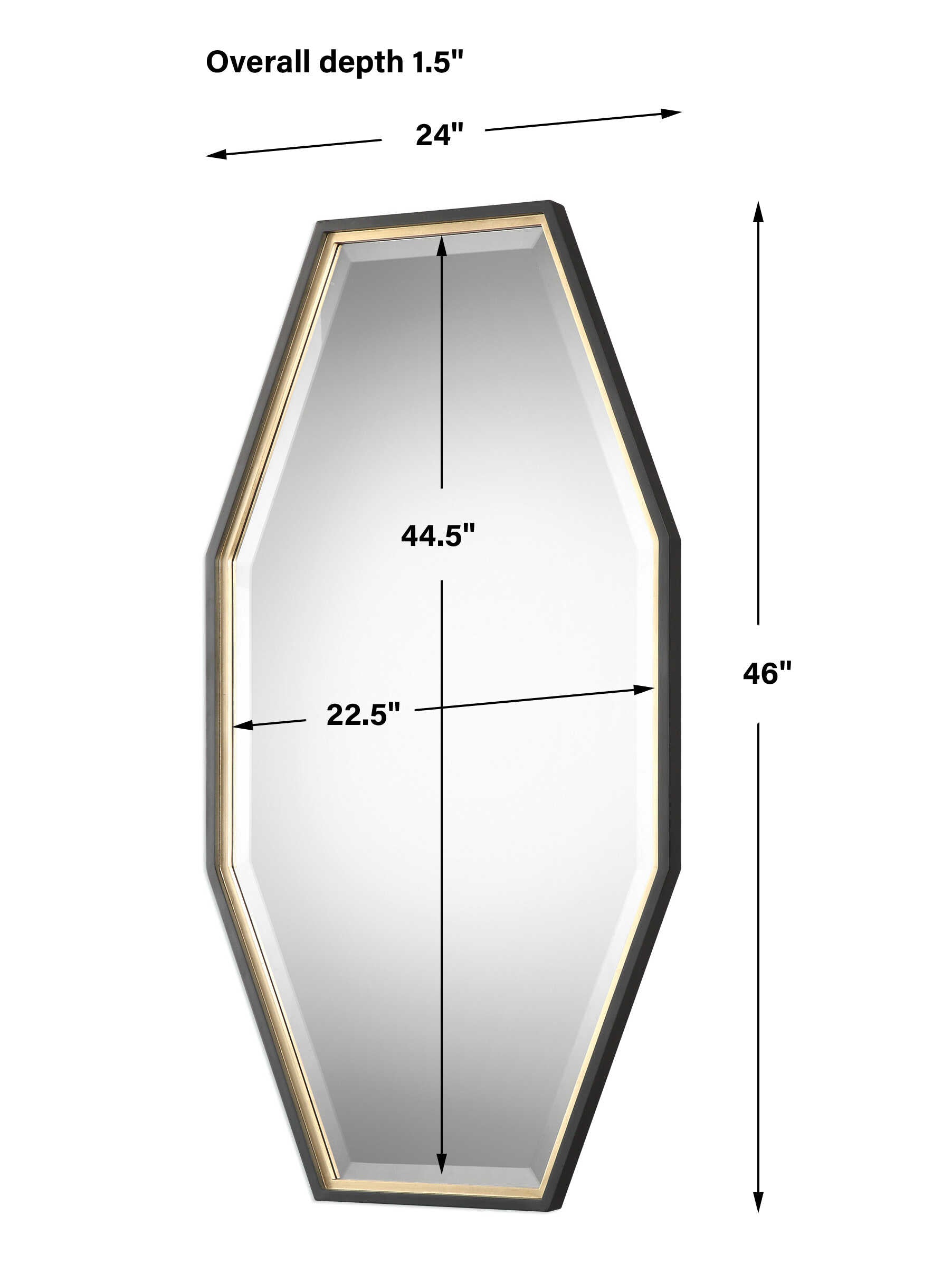 Savion Octagon Mirror