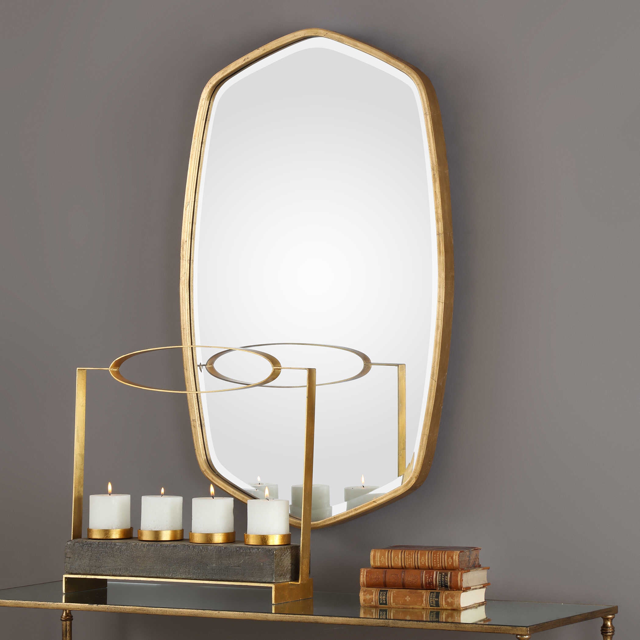 Duronia Antiqued Mirror