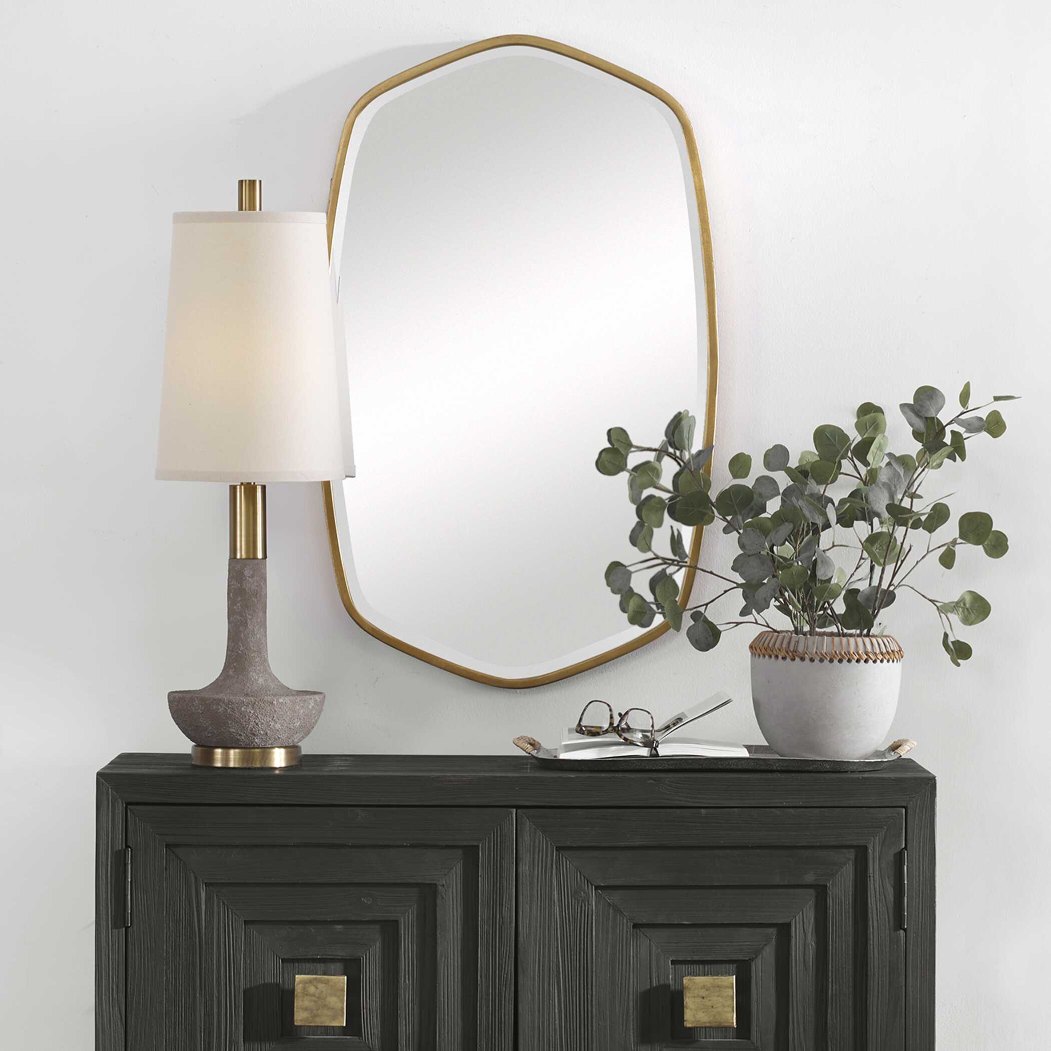 Duronia Antiqued Mirror