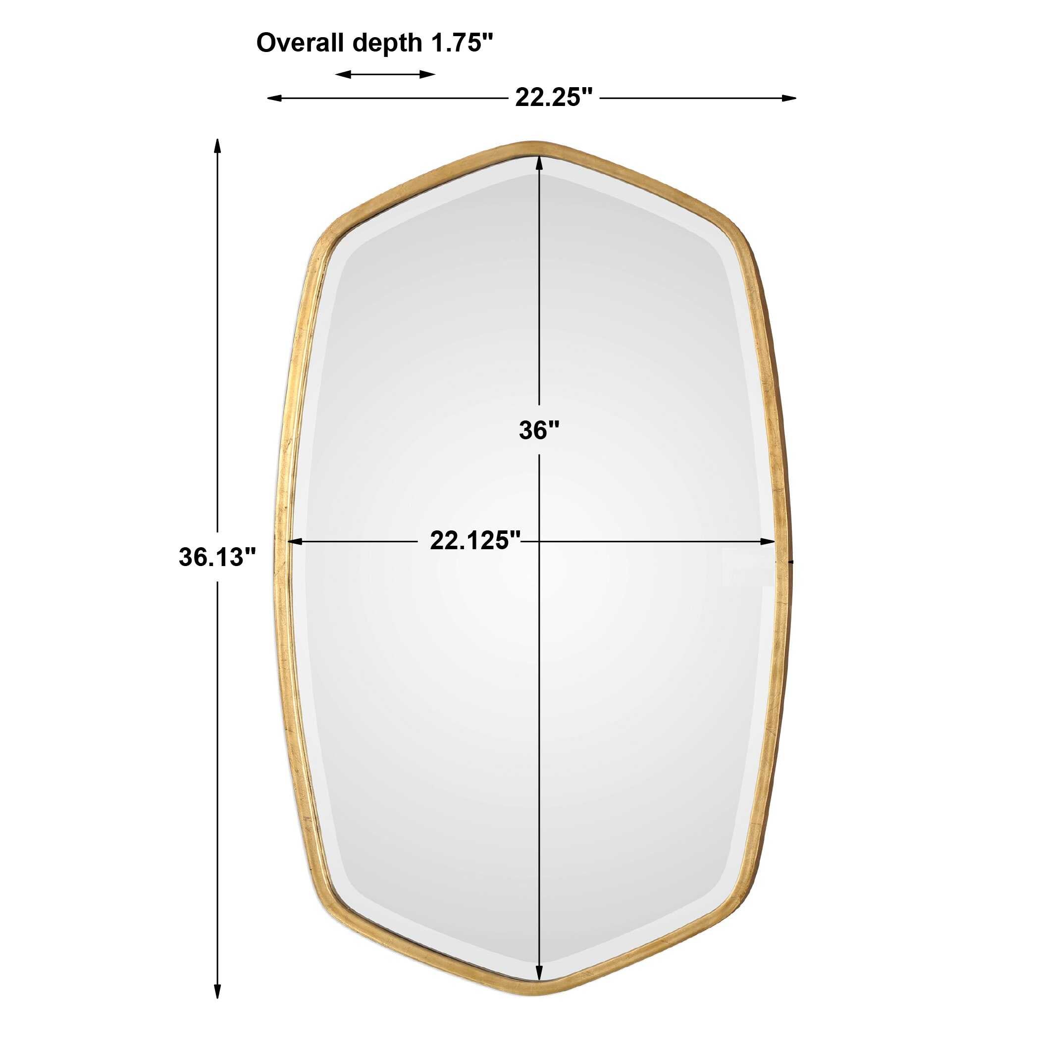 Duronia Antiqued Mirror