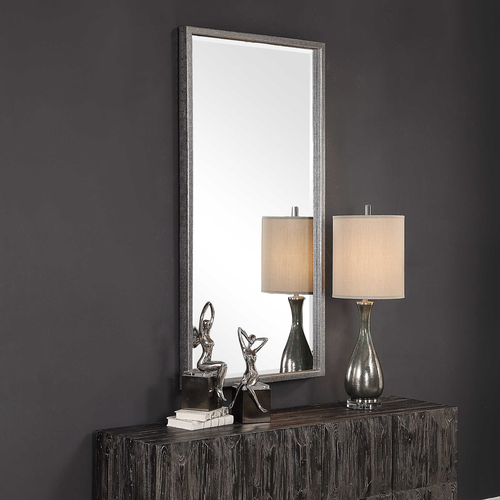 Gabelle Metallic Mirror