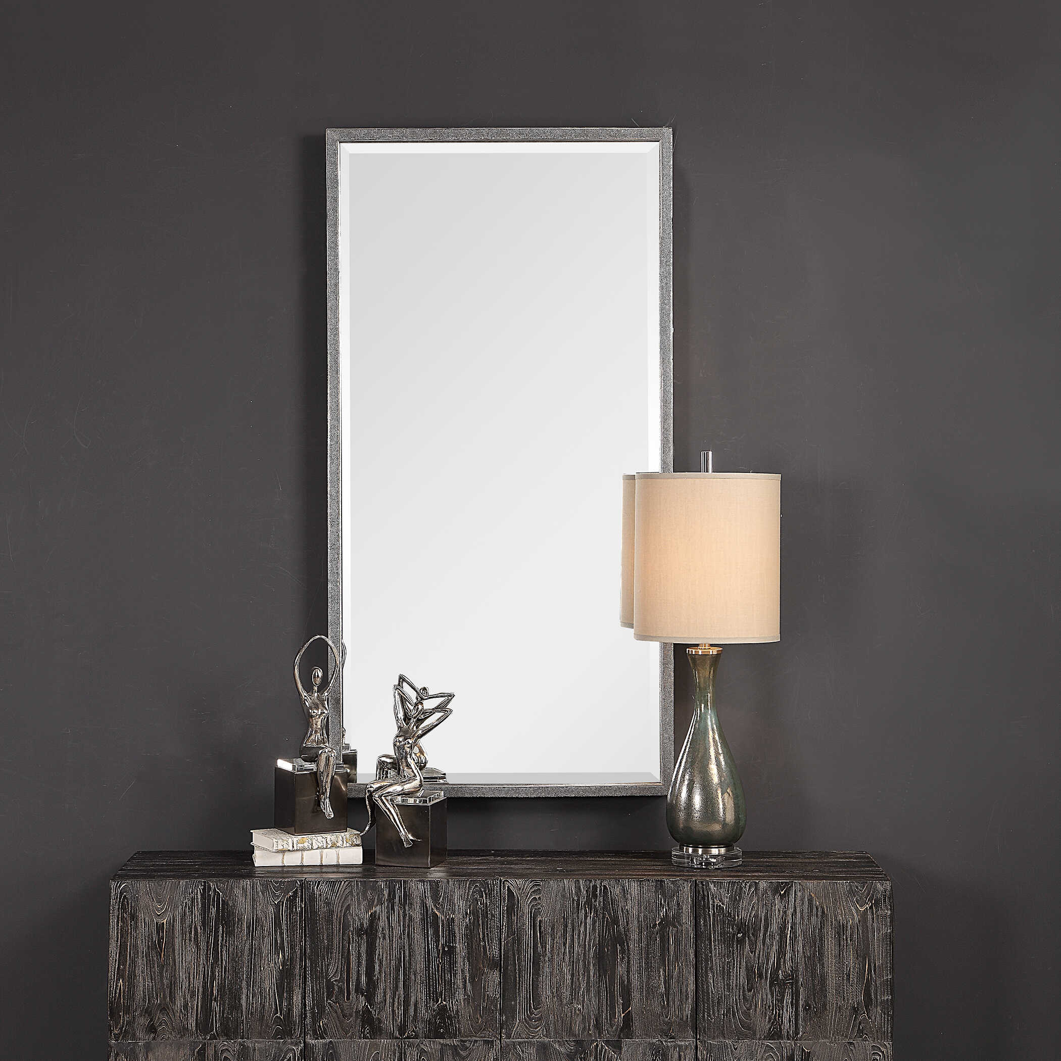 Gabelle Metallic Mirror