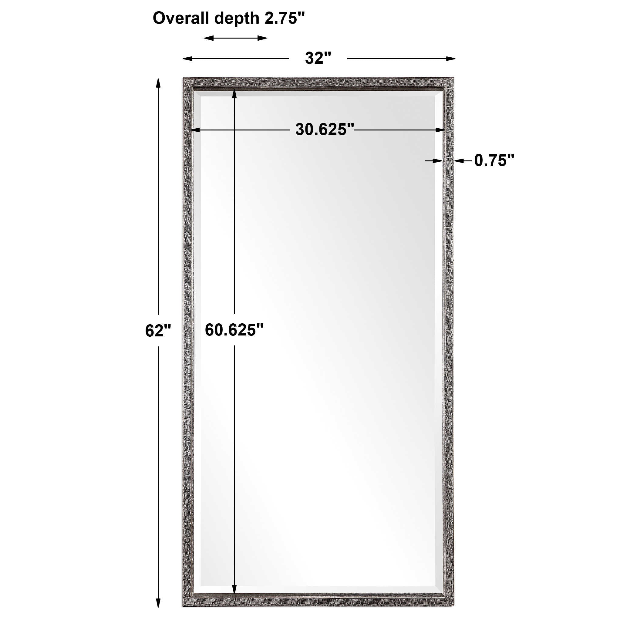 Gabelle Metallic Mirror