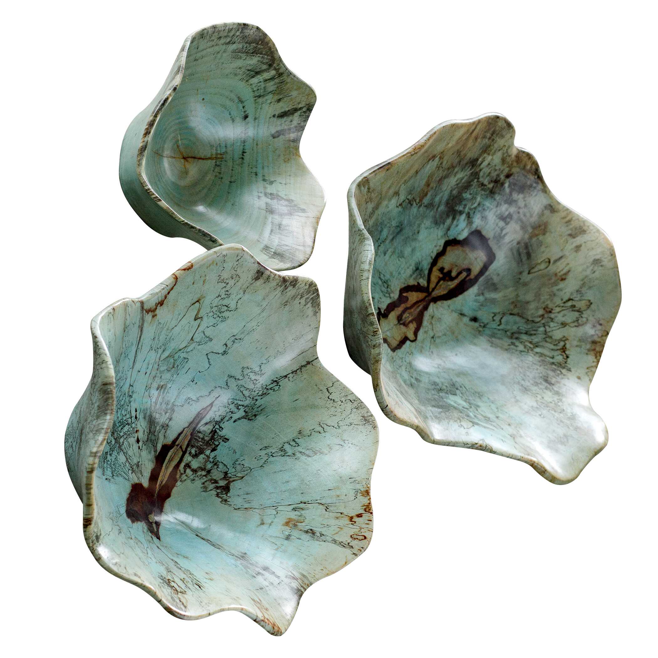 Teo Wood Wall Art Set/3