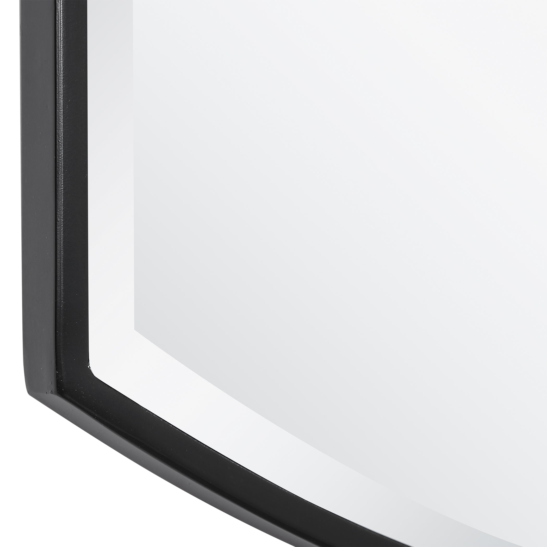 Shield Shaped Iron Mirror