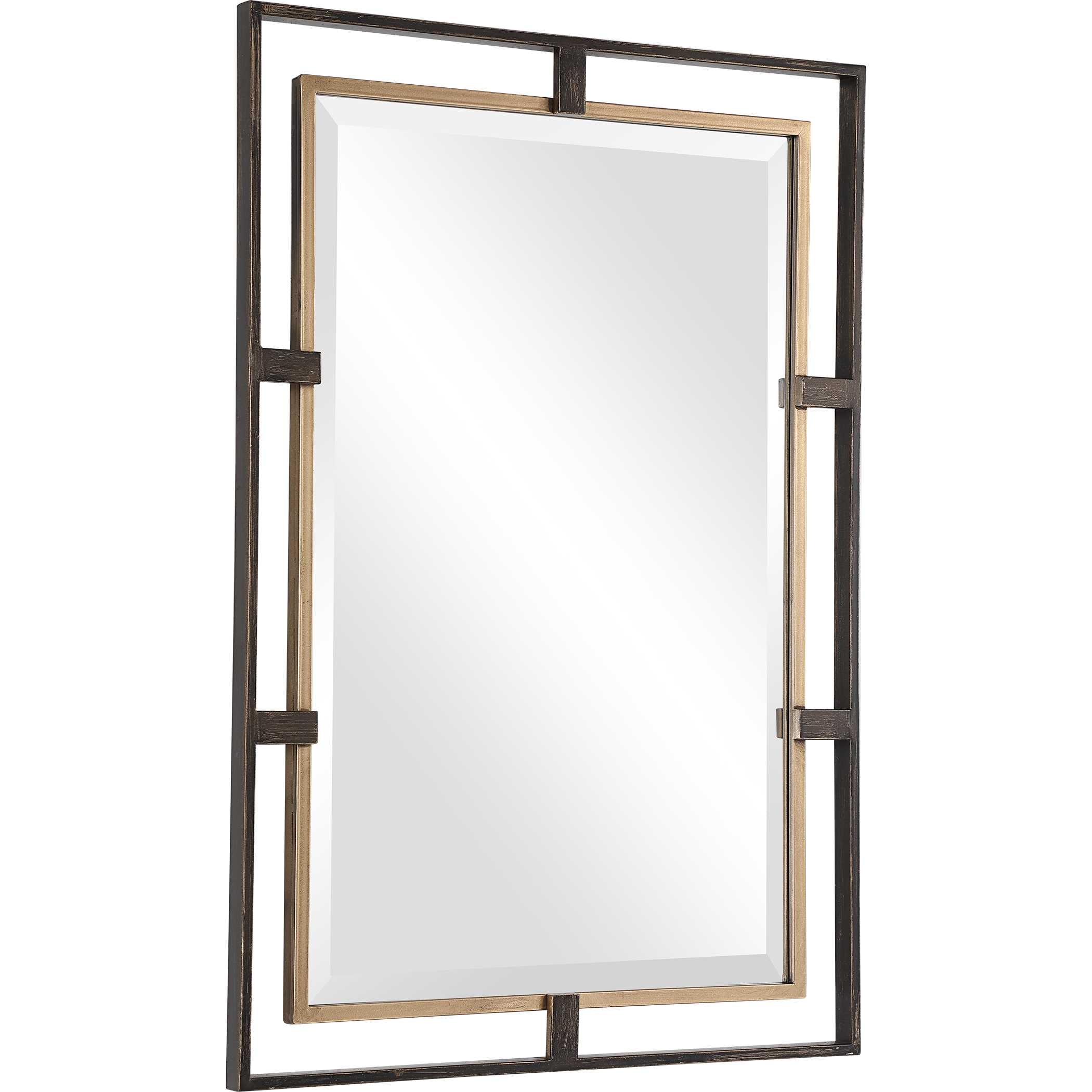 Carrizo Gold & Rectangle Mirror