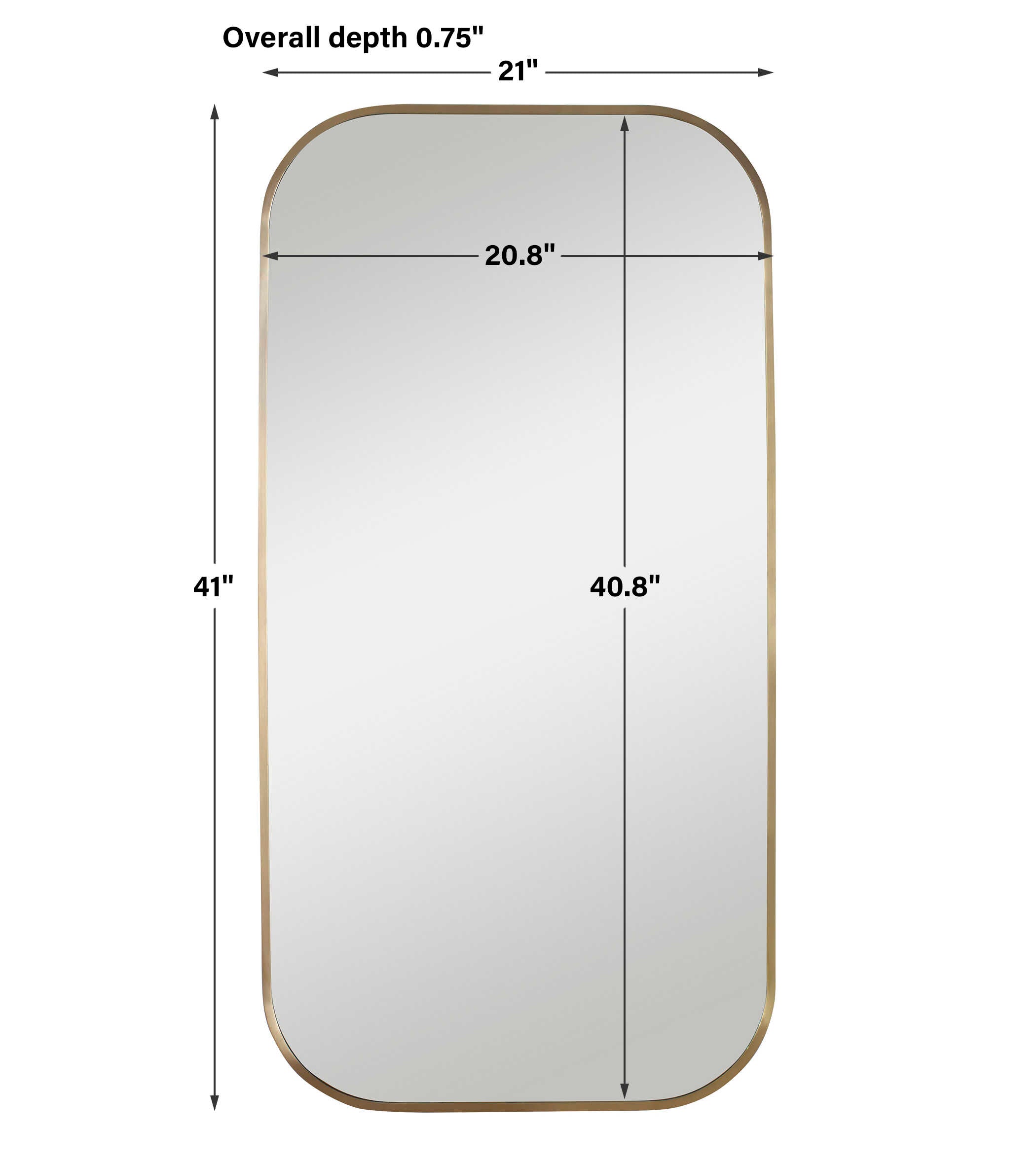 Taft Plated Mirror