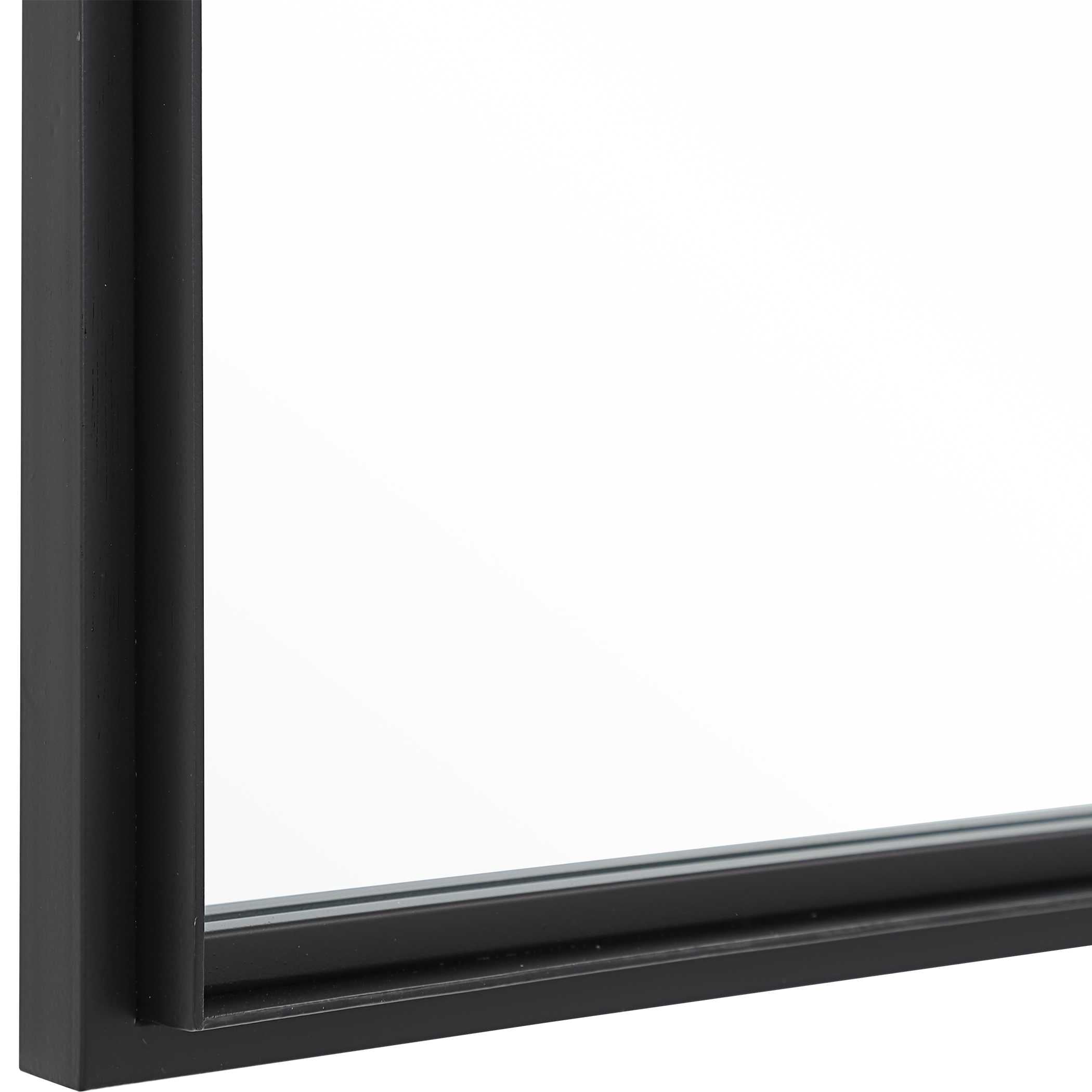 Rousseau Iron Window Mirror