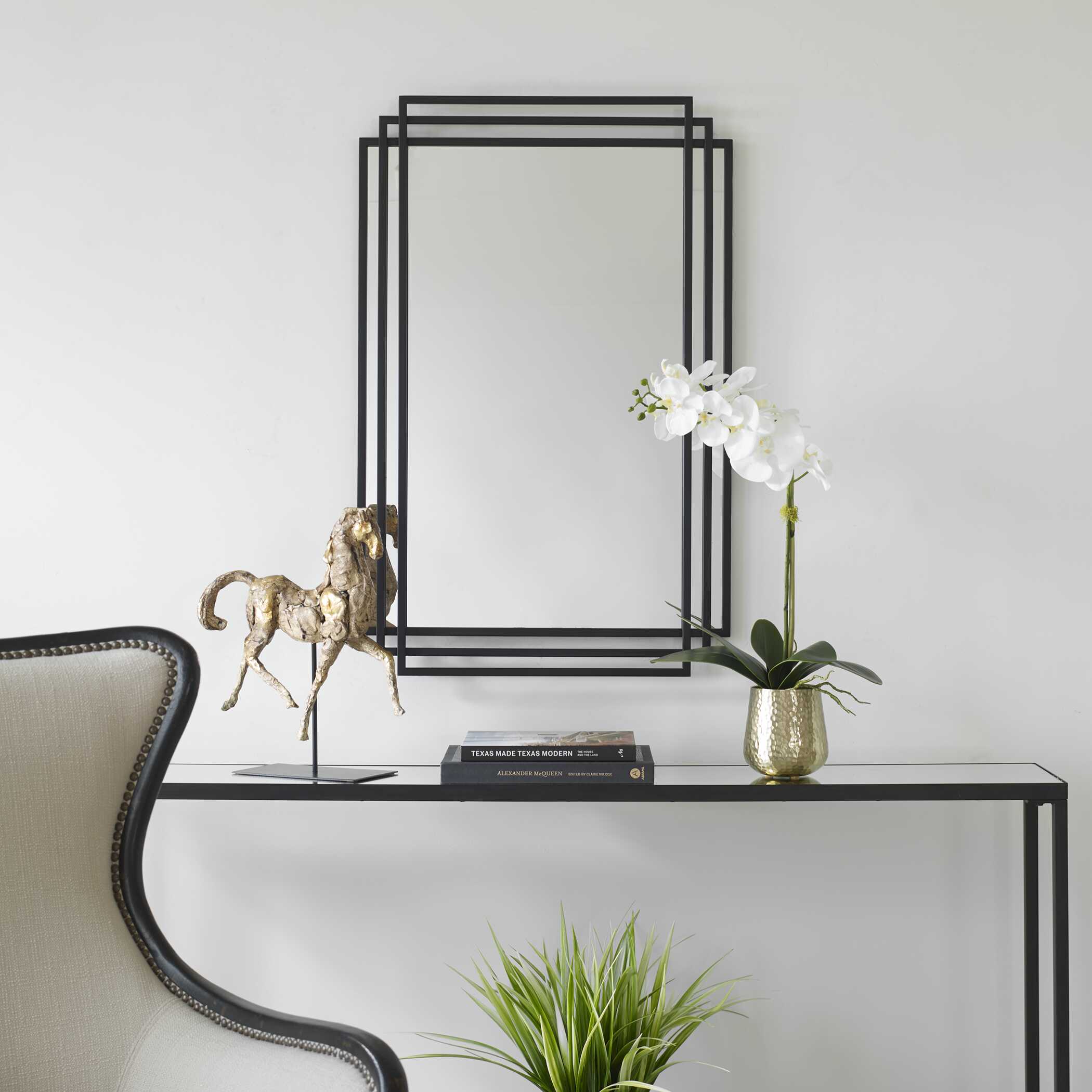 Amherst Iron Mirror