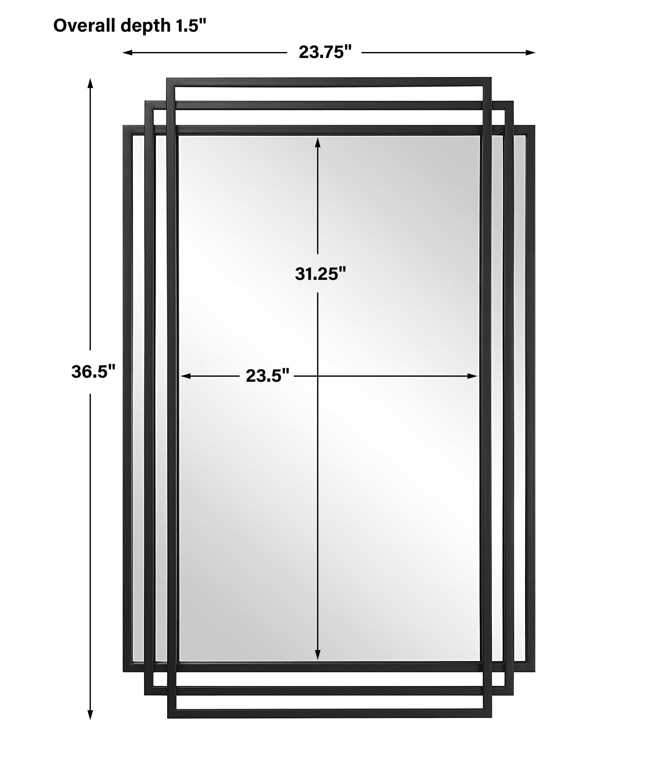 Amherst Iron Mirror