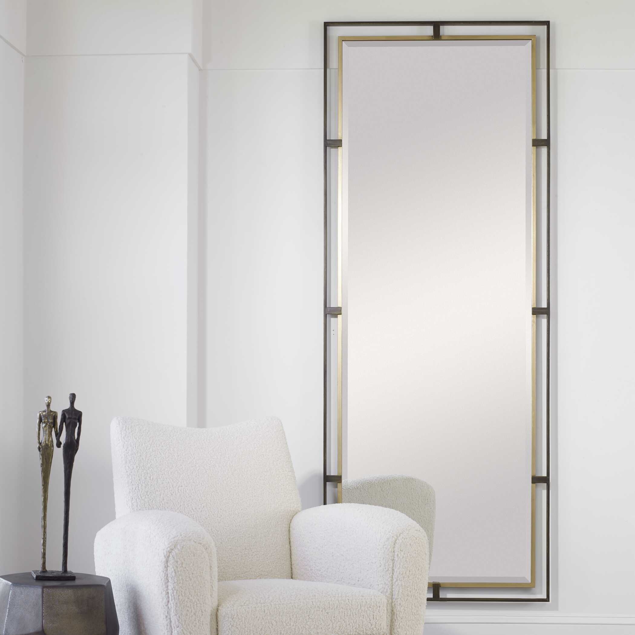 Carrizo Tall & Gold Mirror
