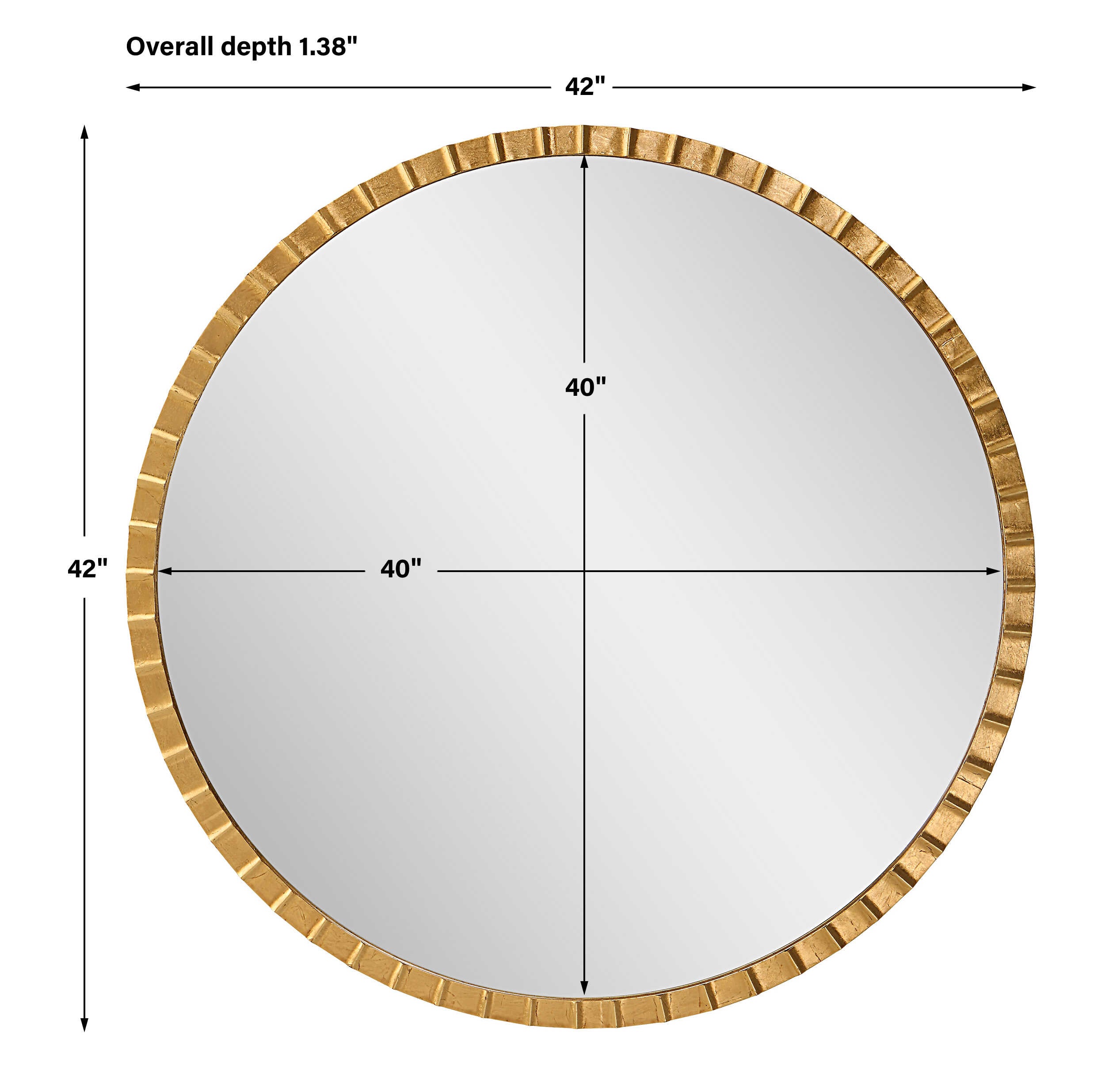 Dandridge Round Mirror